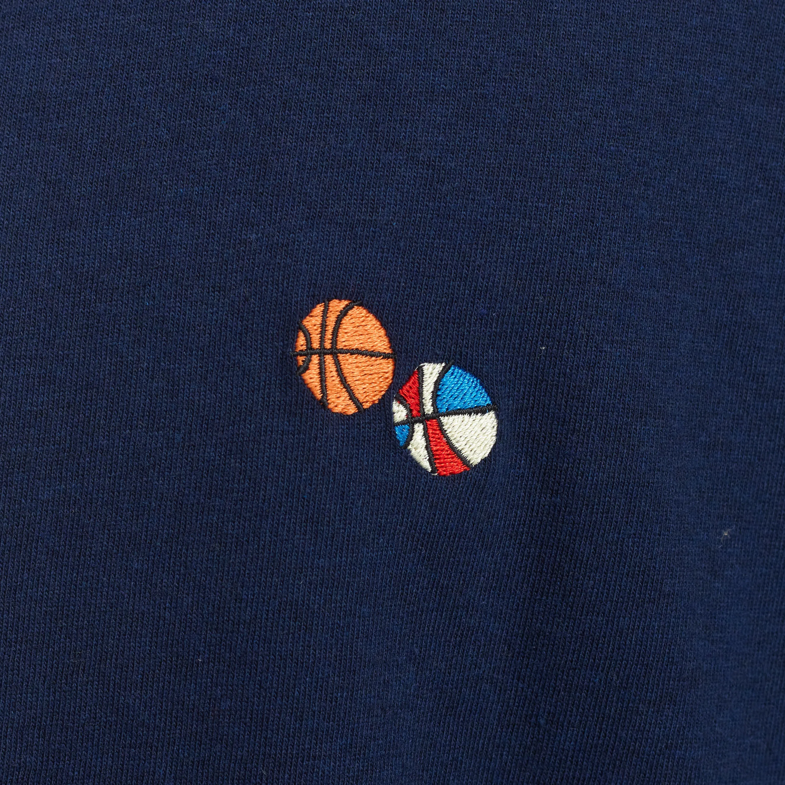 Application T-Shirt / 1378 BAS - Navy-melange sold by Revolution product image thumbnail 2