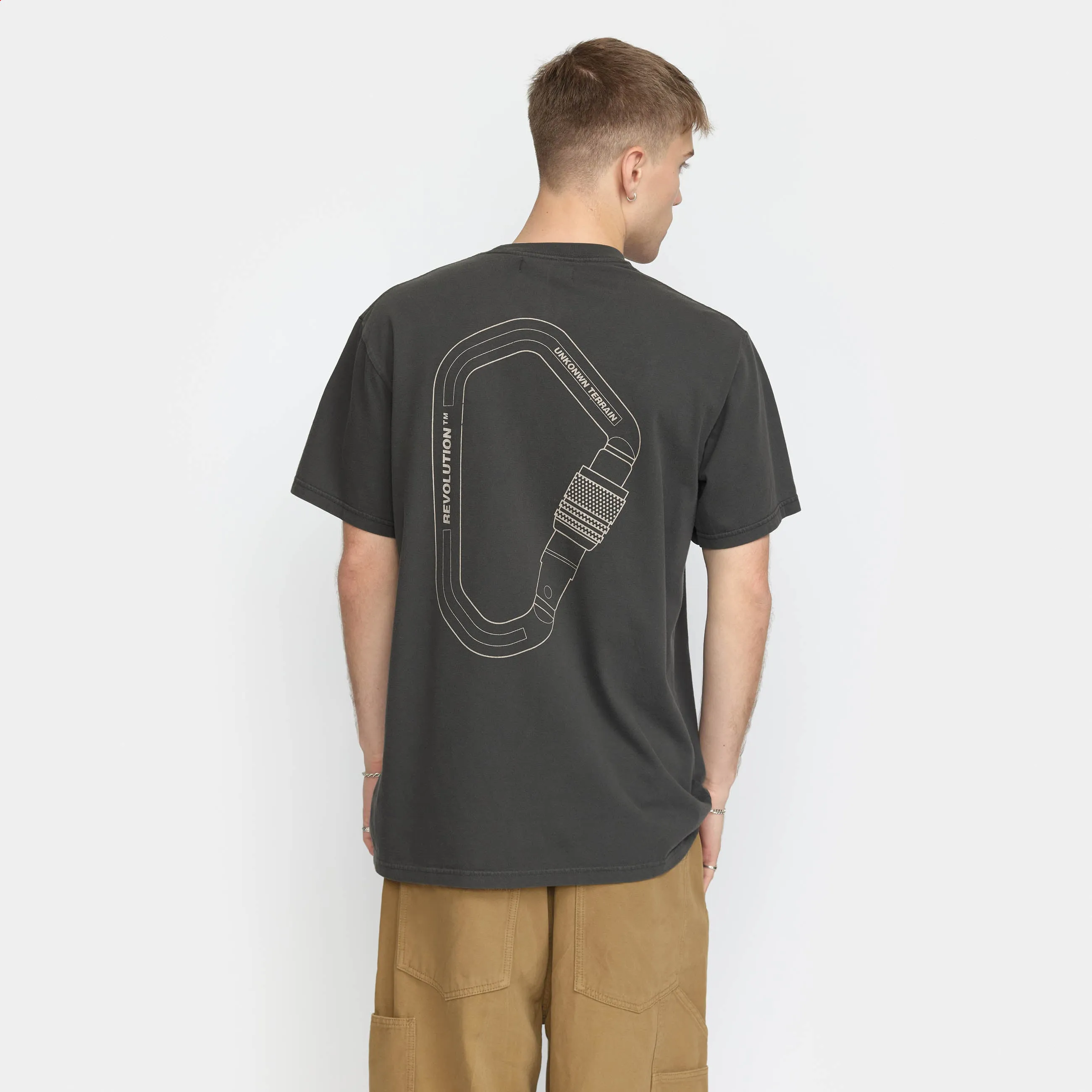 Printed T-shirt / 1376 CAR - Black sold by Revolution product image thumbnail 4
