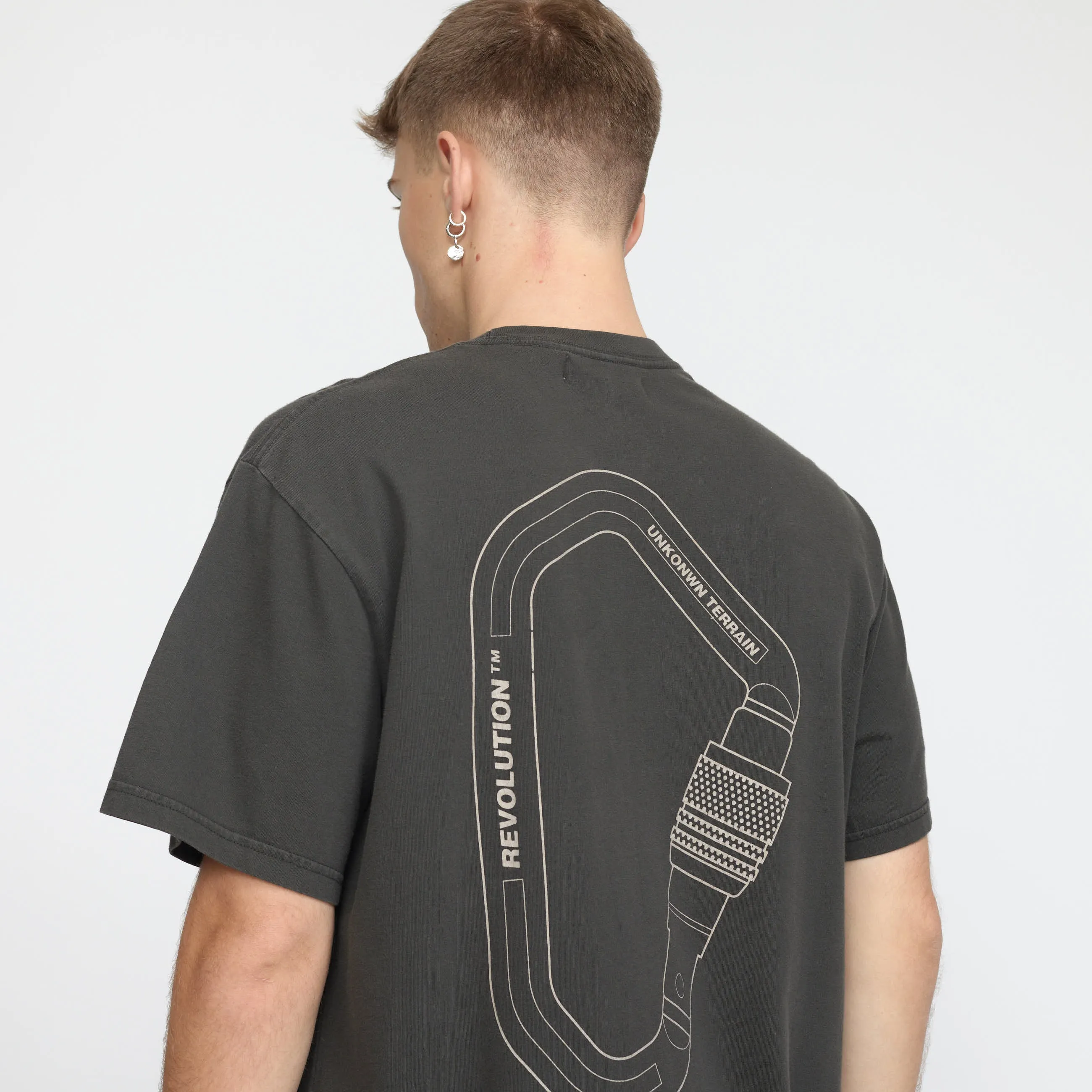 Printed T-shirt / 1376 CAR - Black sold by Revolution product image thumbnail 2