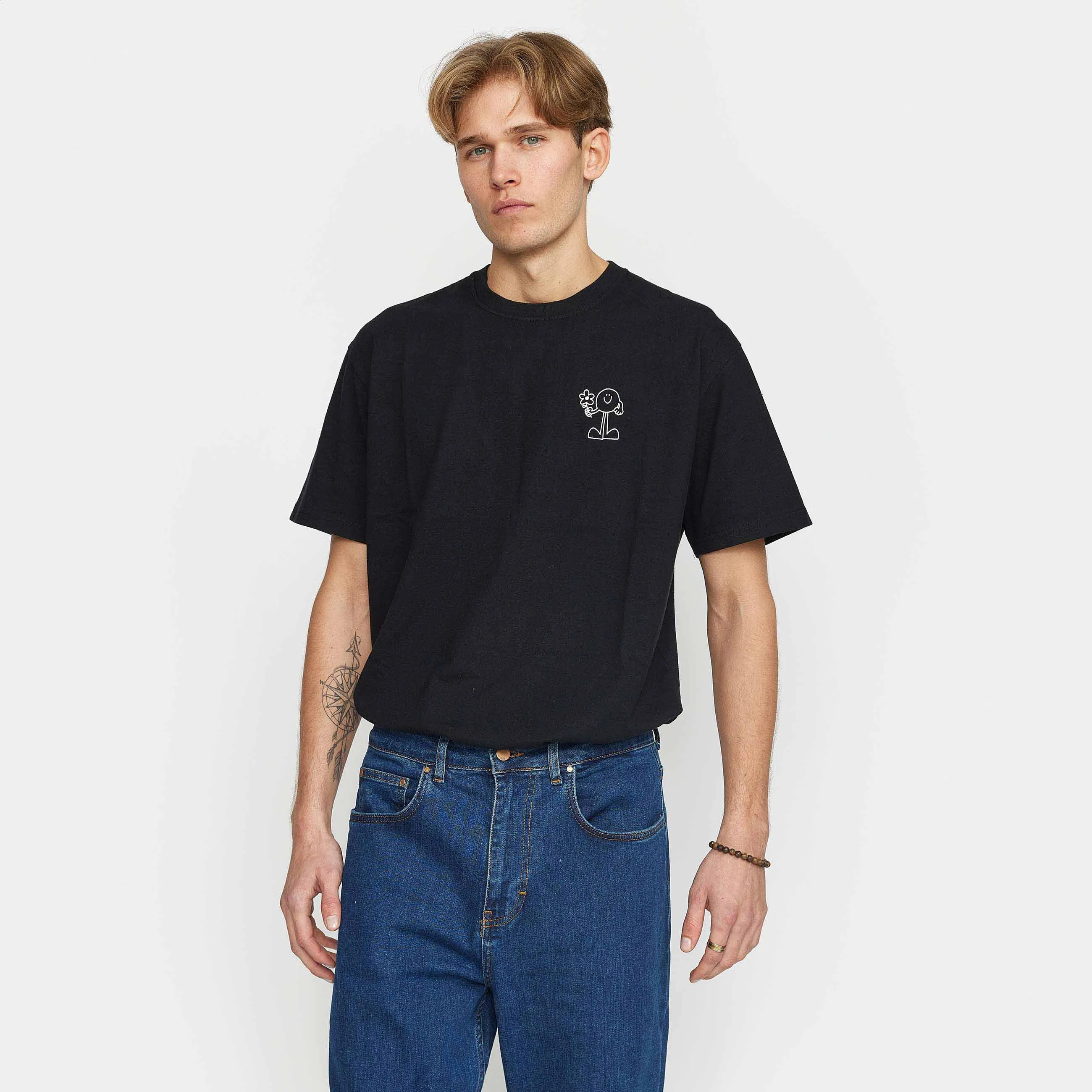 Printed T-shirt / 1375 FLO - Black sold by Revolution product image thumbnail 4