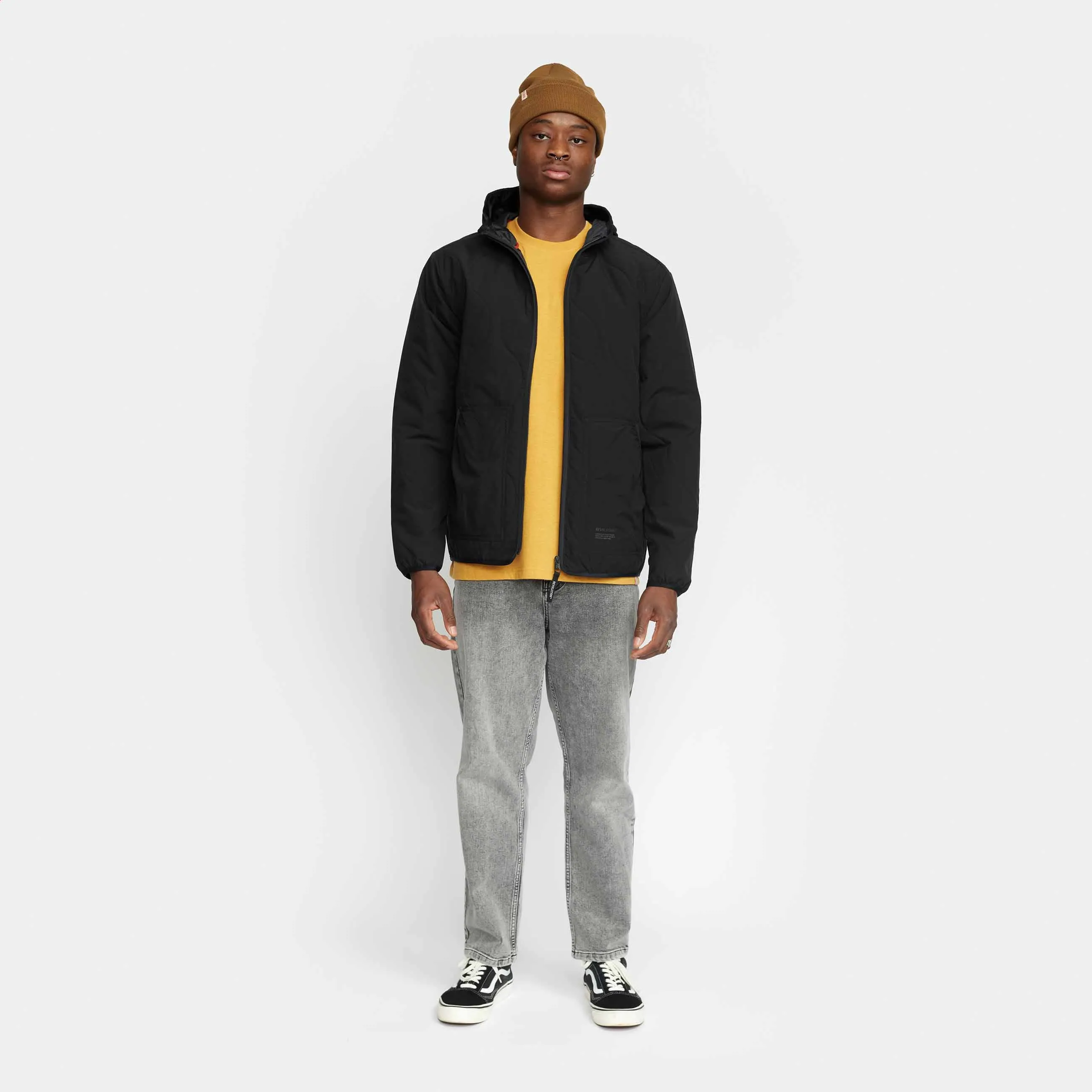 Hooded Liner Jacket / 7843 - Black sold by Revolution product image thumbnail 5
