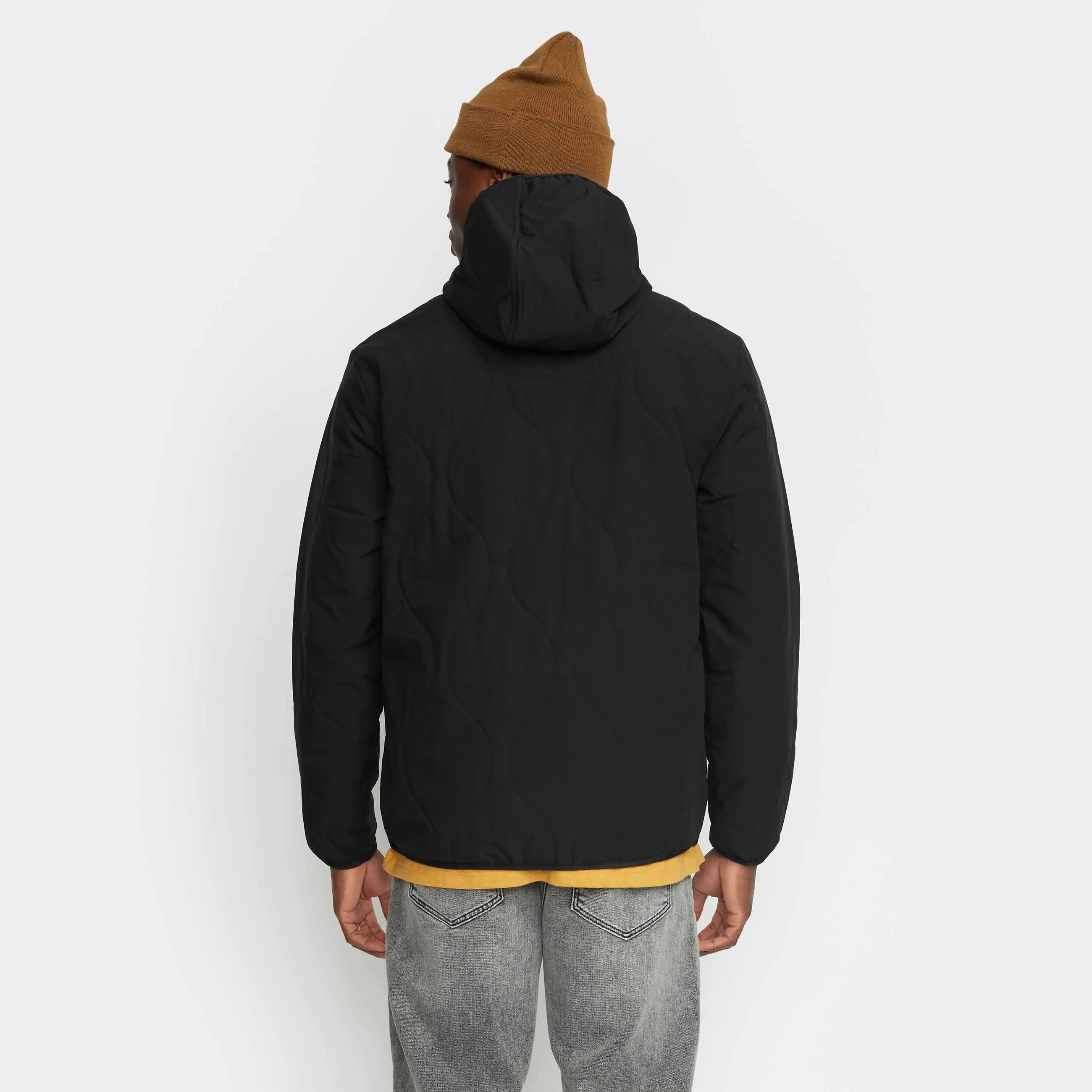 Hooded Liner Jacket / 7843 - Black sold by Revolution product image thumbnail 3
