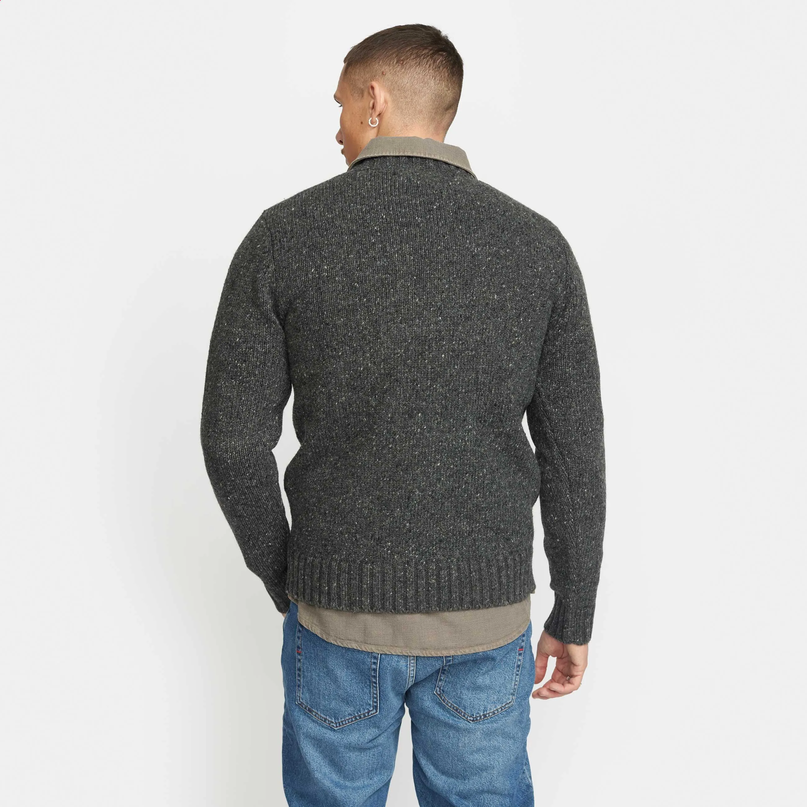 Knit Sweater / 6538 - Black sold by Revolution product image thumbnail 4