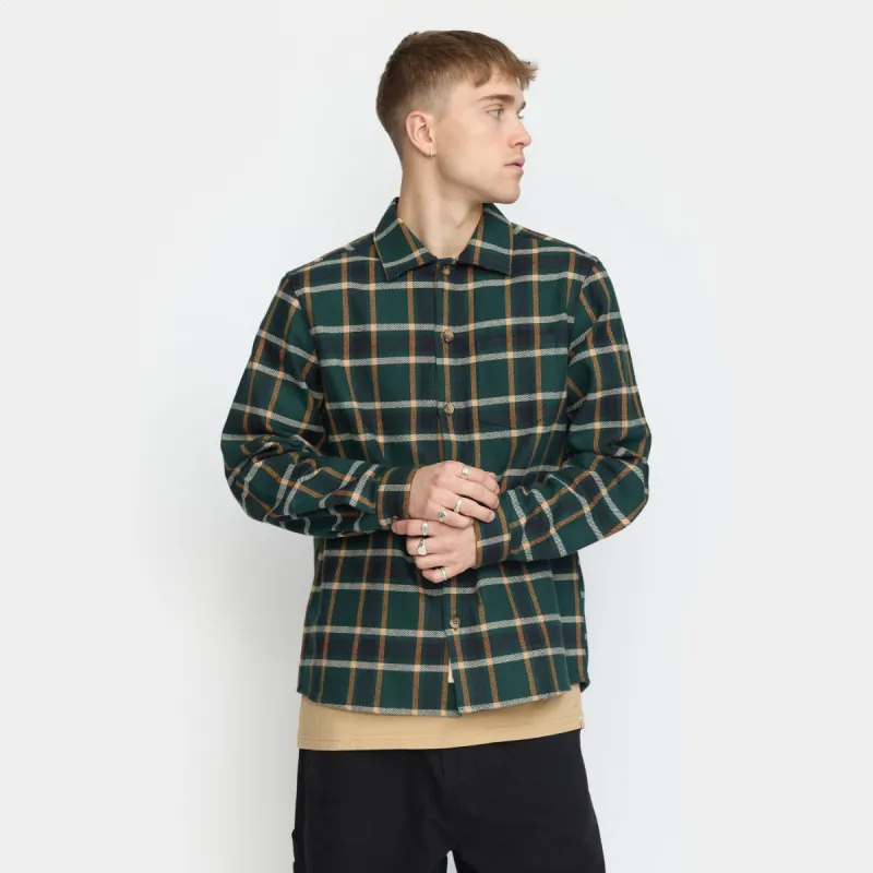 Casual Overshirt / 3987 - Darkgreen sold by Revolution