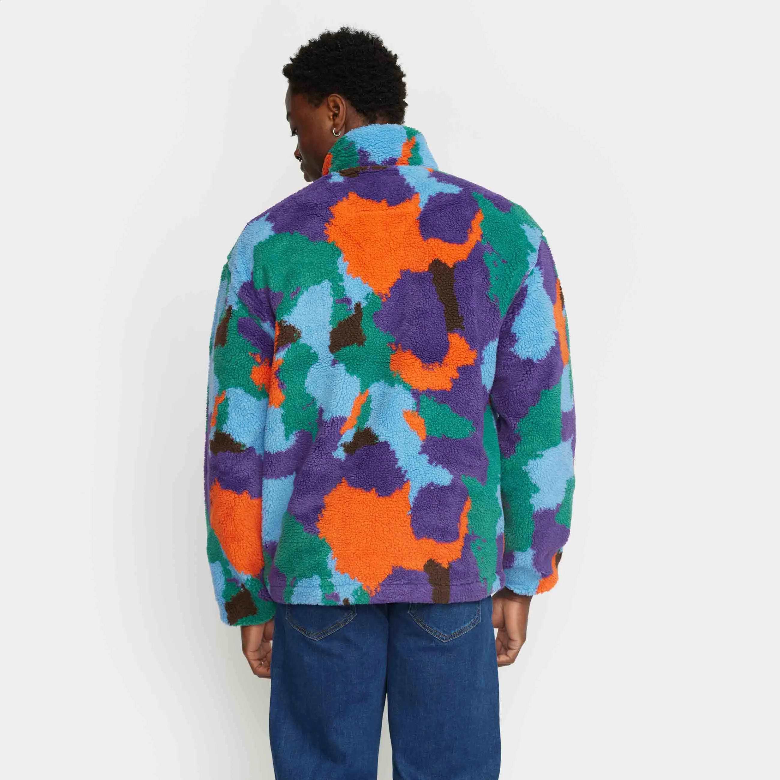 Printed Teddy Jacket / 7018 - Purple sold by Revolution product image thumbnail 3