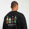 Printed Crewneck / 2780 SAU - Black sold by Revolution