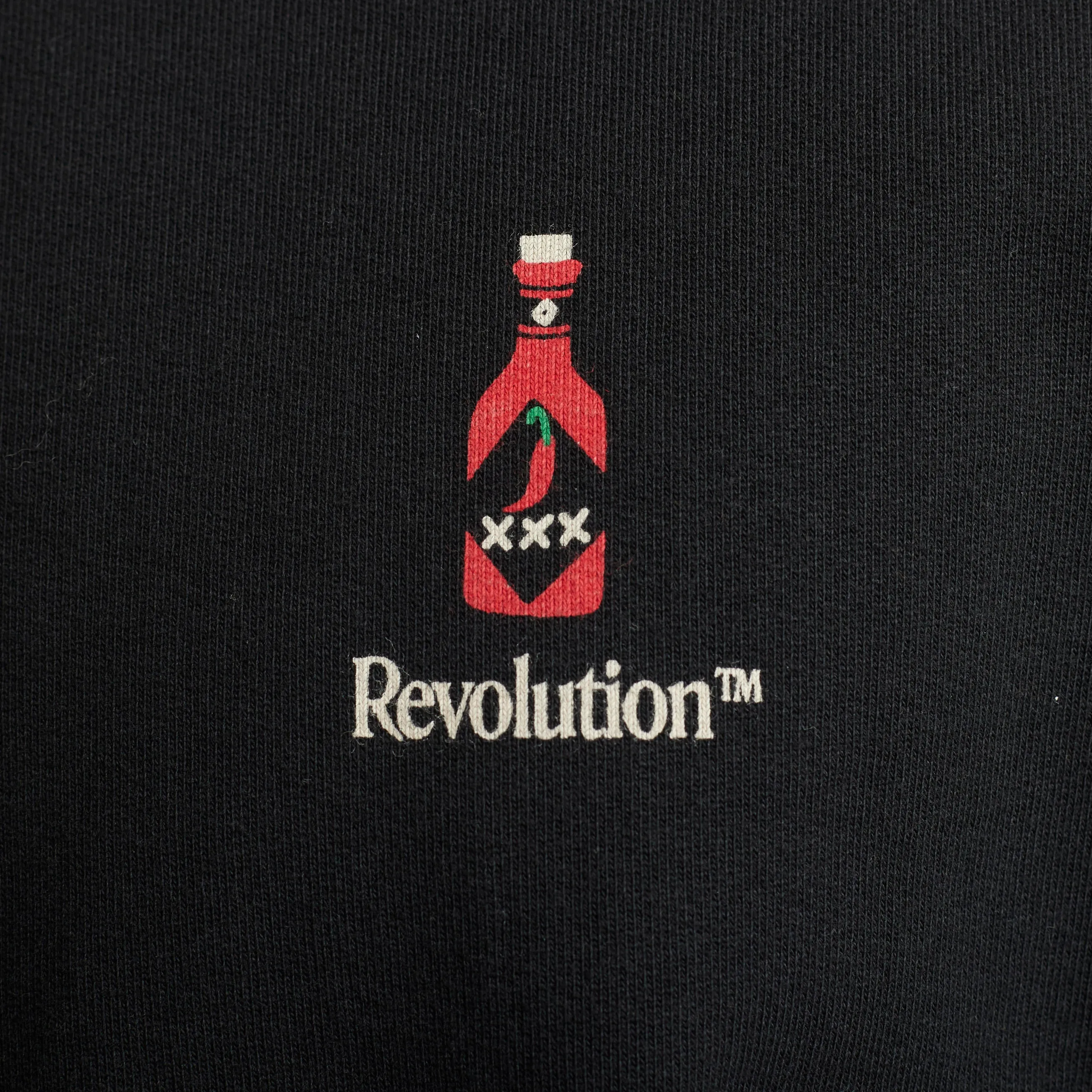 Printed Crewneck / 2780 SAU - Black sold by Revolution product image thumbnail 3