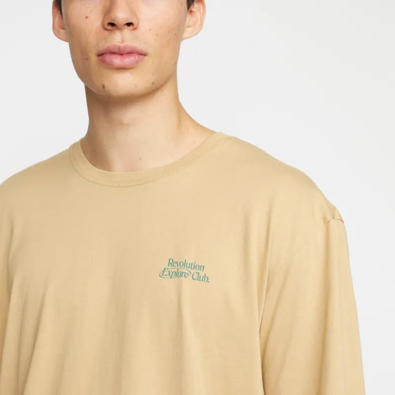 Printed T-shirt / 1382 WAG - Khaki sold by Revolution