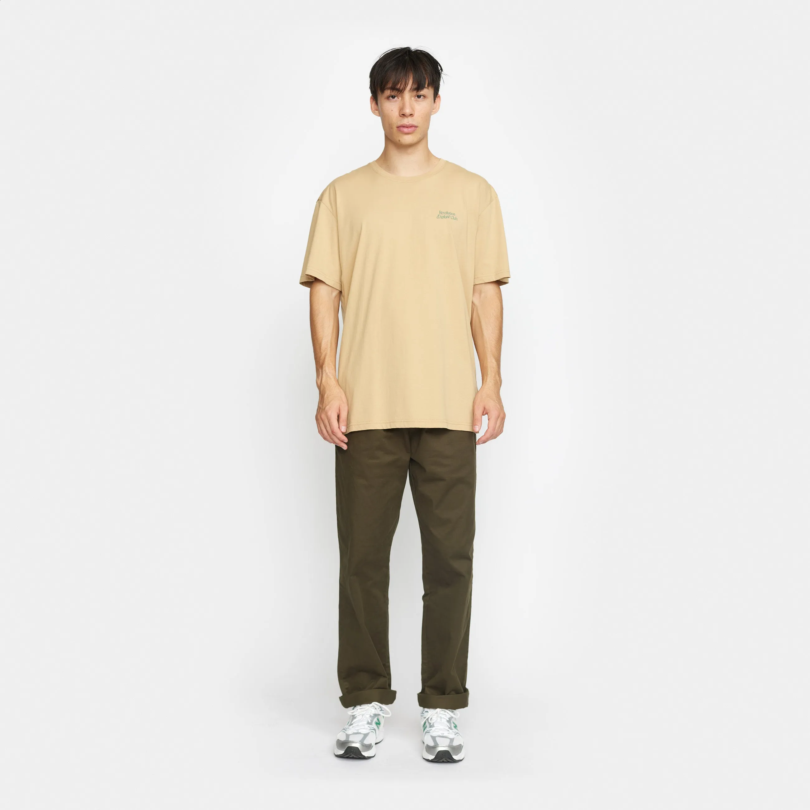 Printed T-shirt / 1382 WAG - Khaki sold by Revolution product image thumbnail 3