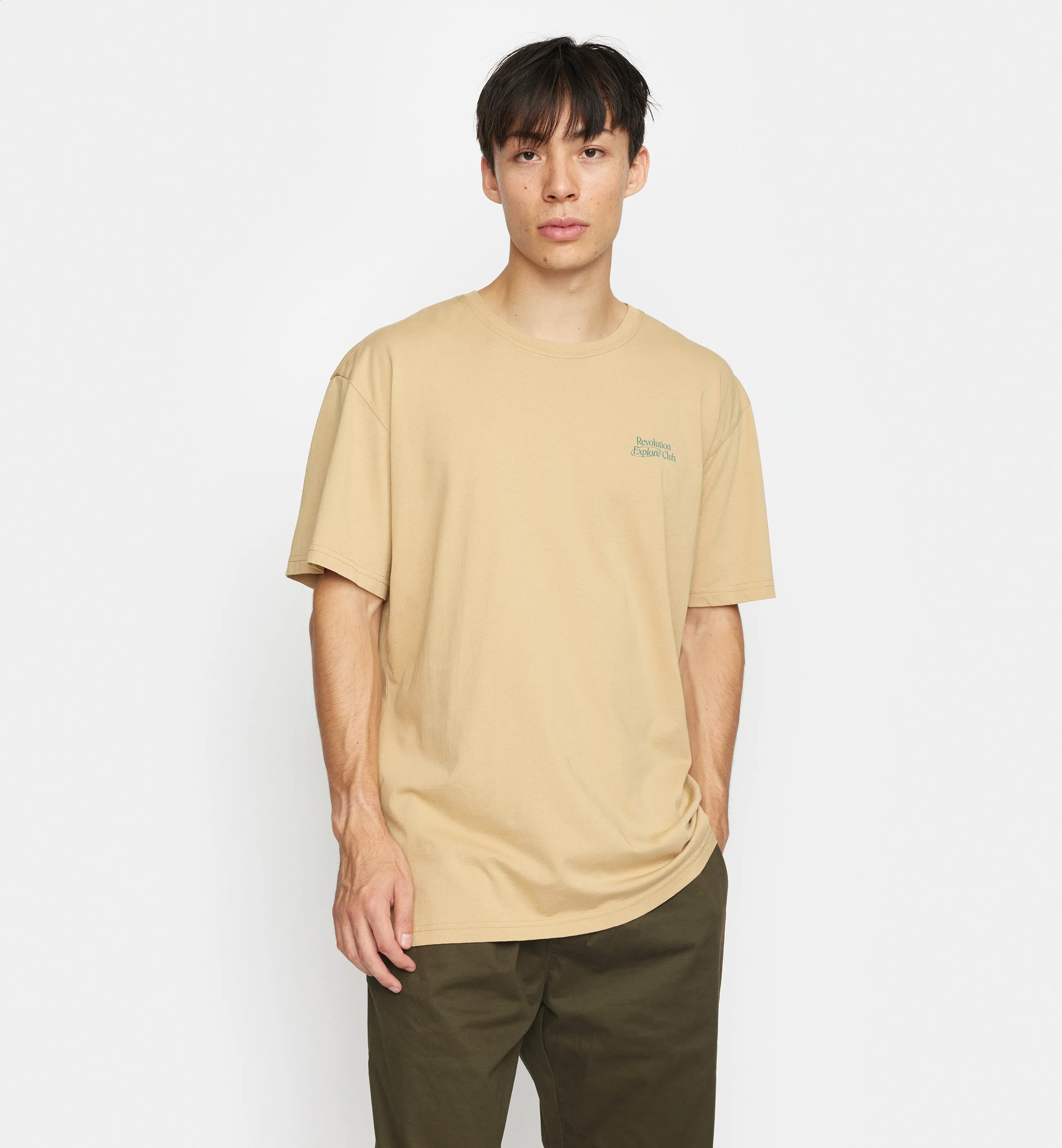 Printed T-shirt / 1382 WAG - Khaki sold by Revolution product image thumbnail 5