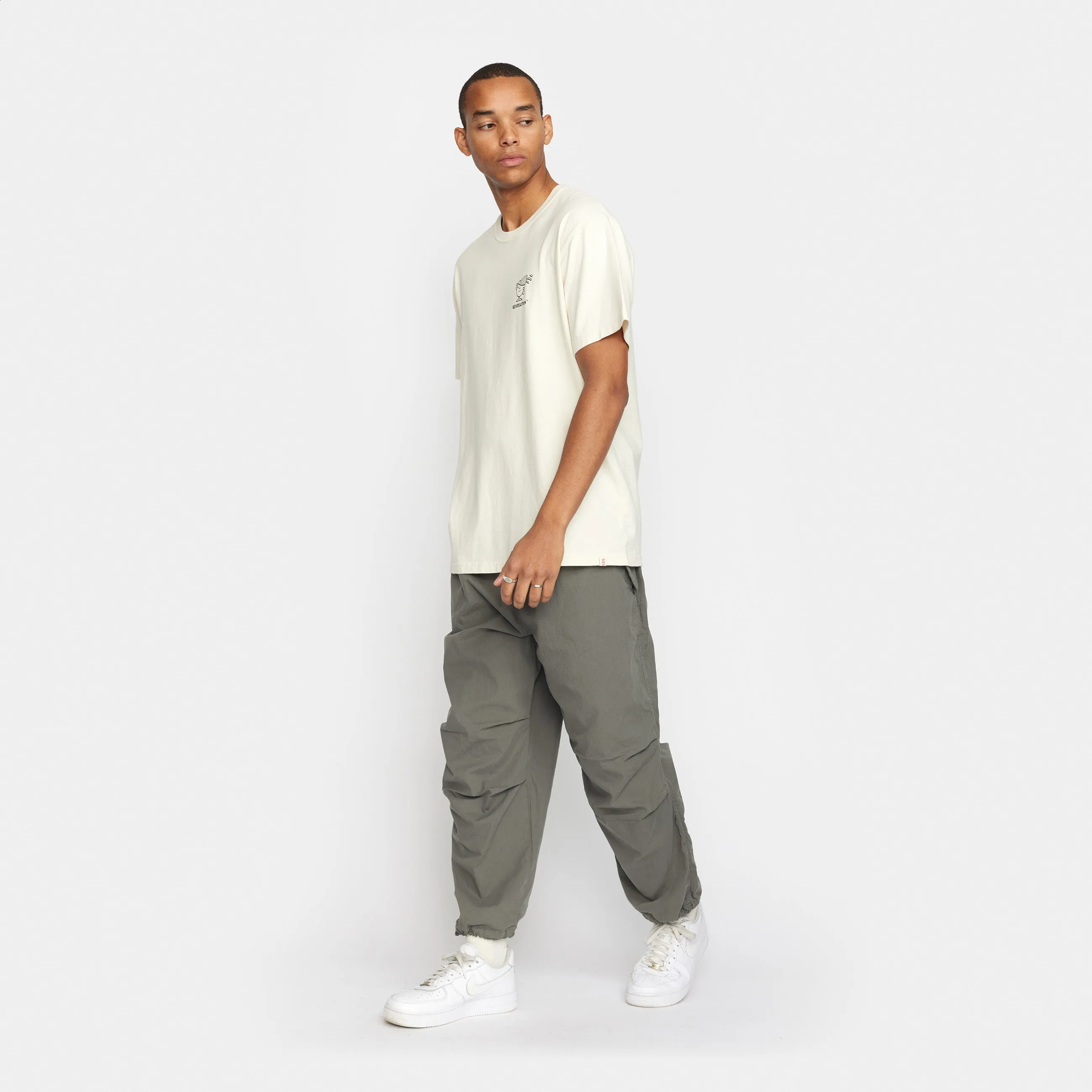 Printed T-shirt / 1375 WAK - Offwhite sold by Revolution product image thumbnail 5