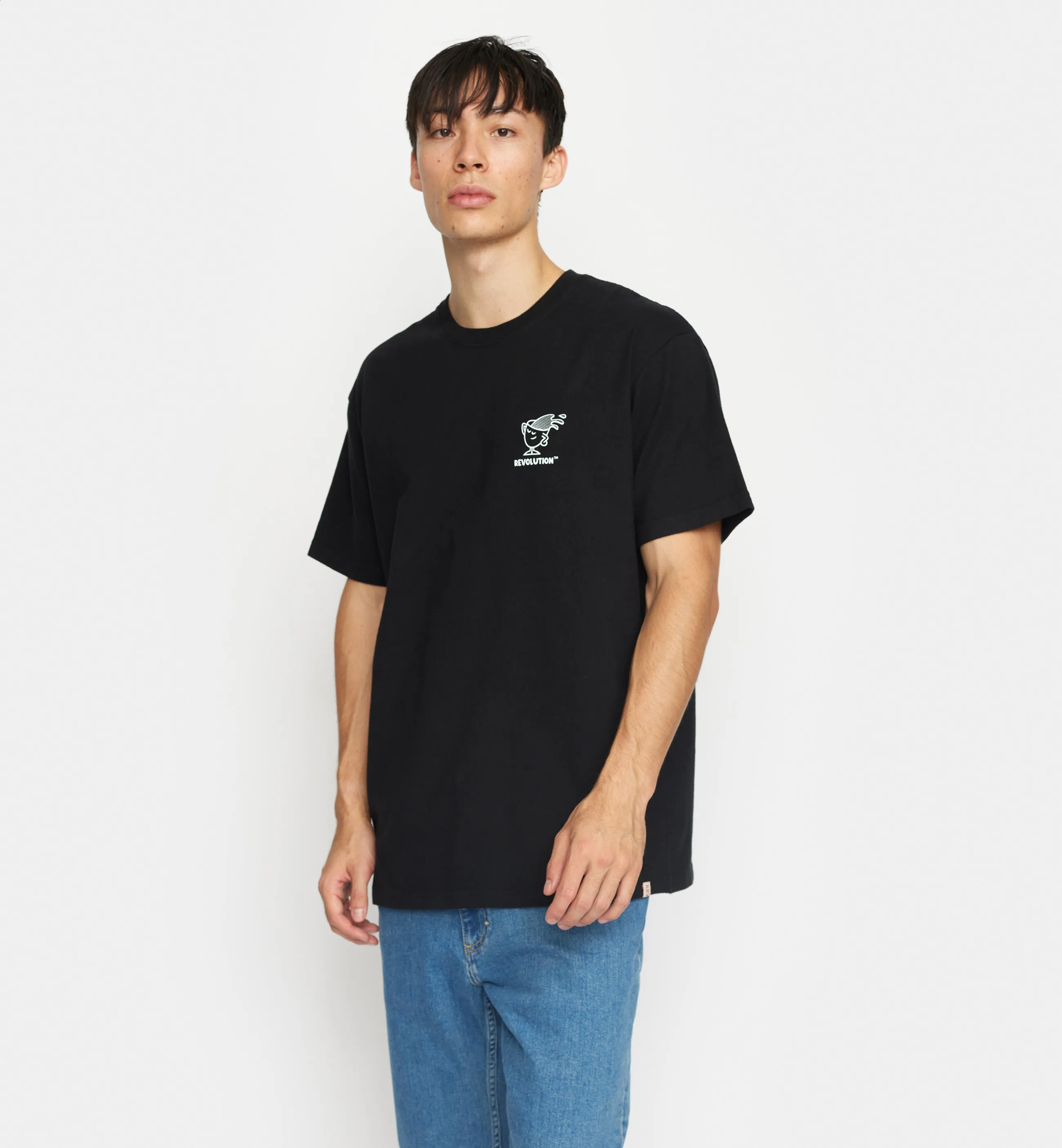 Printed T-shirt / 1375 WAK - Black sold by Revolution product image thumbnail 4
