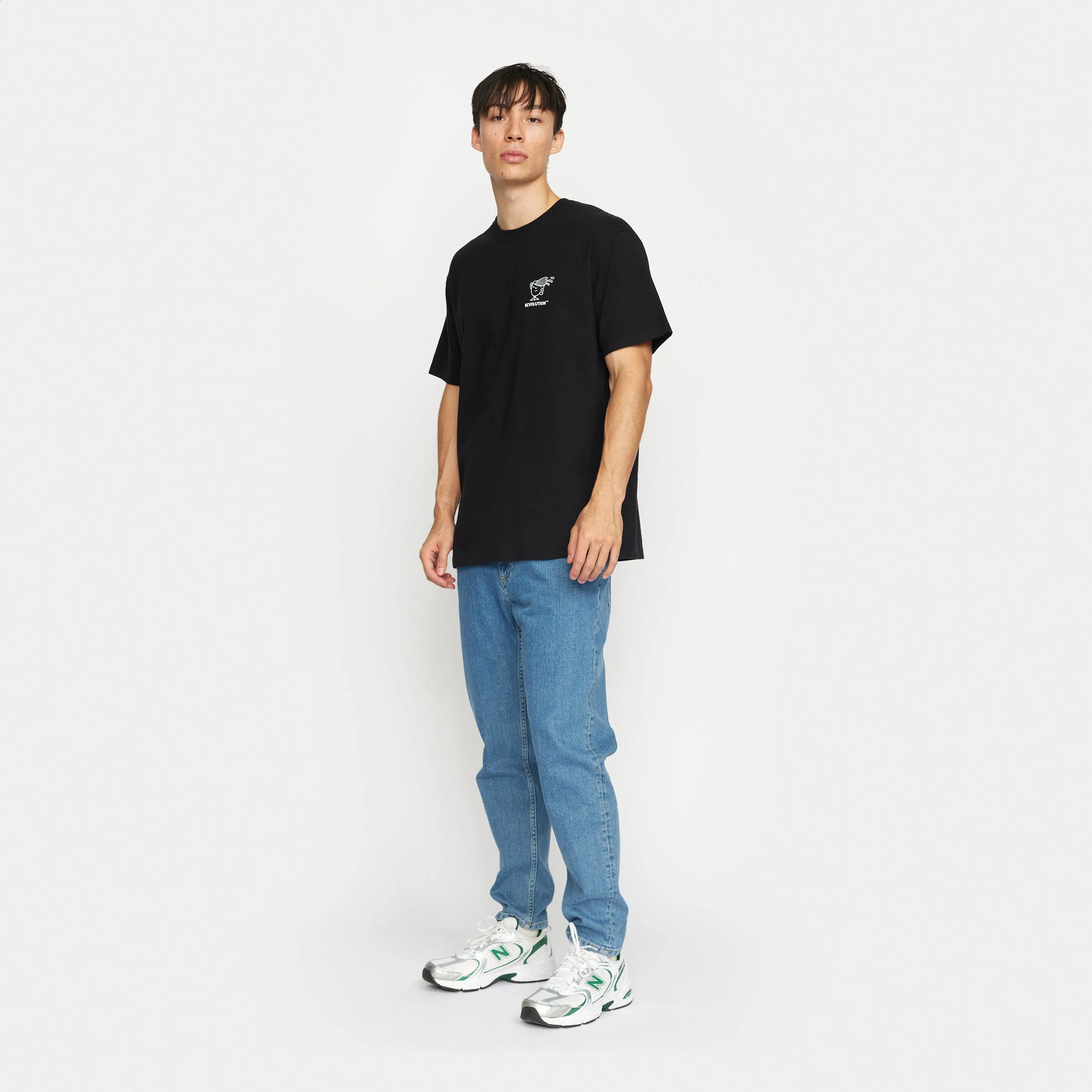 Printed T-shirt / 1375 WAK - Black sold by Revolution product image thumbnail 5