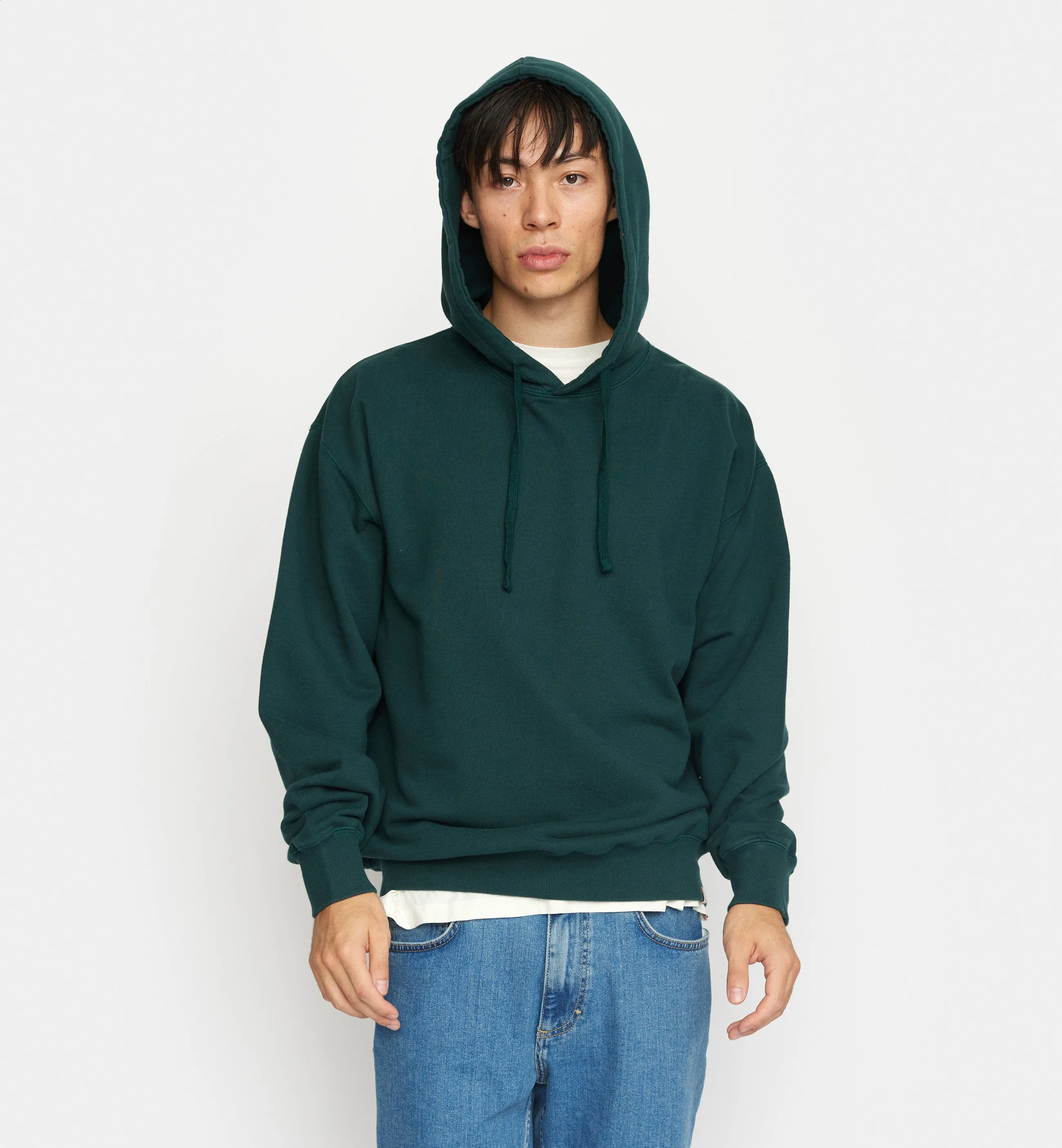 Loose Hoodie / 2061 REV - Darkgreen sold by Revolution