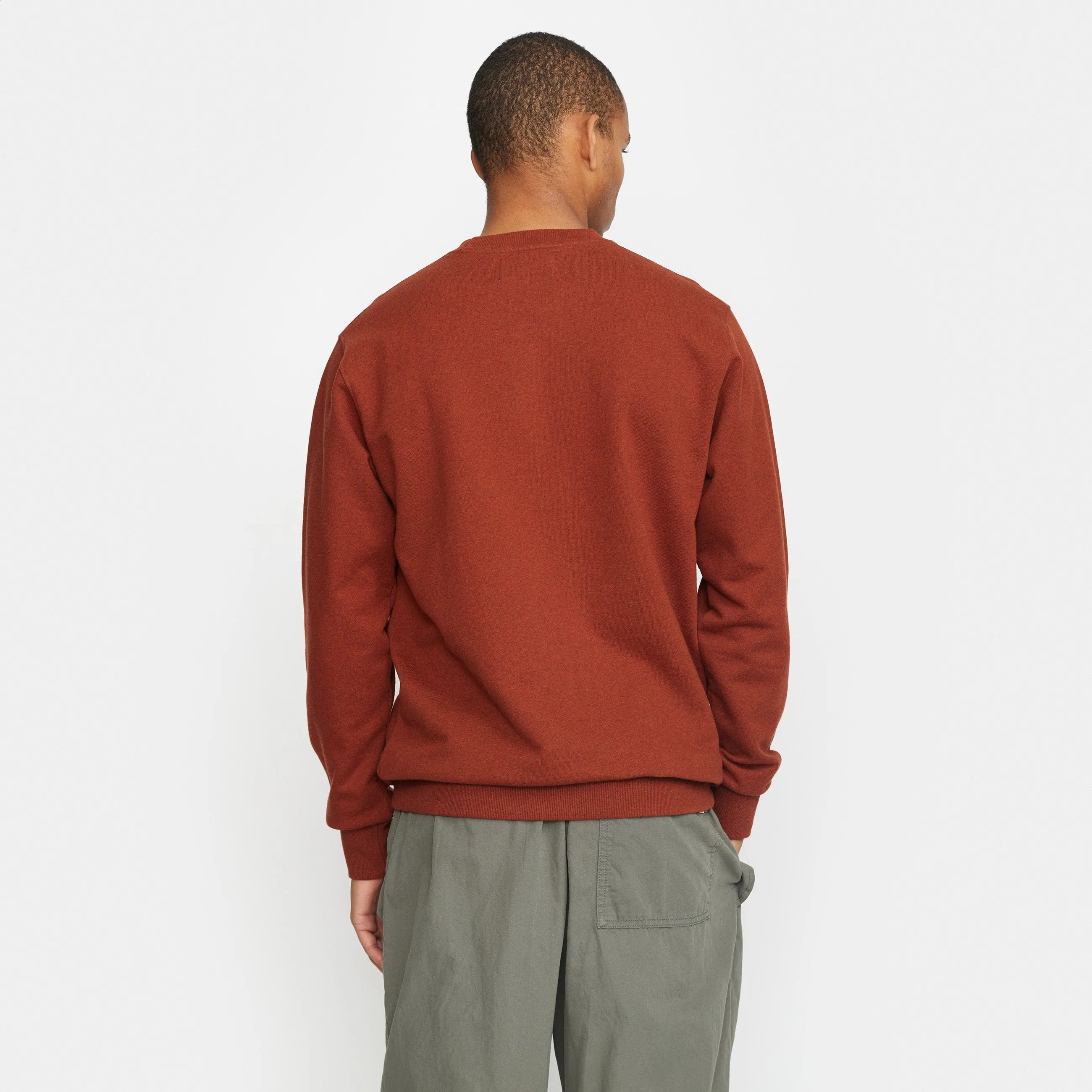 Application Sweatshirt / 2779 BAS - Darkred-melange sold by Revolution product image thumbnail 5