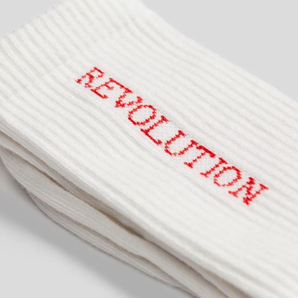 Brand Sock / 8902 - White sold by Revolution product image thumbnail 2