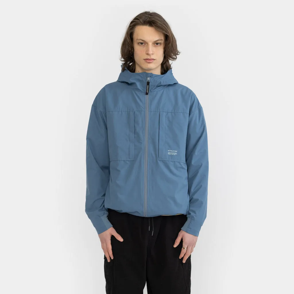 Hooded Windbreaker / 7835 - Blue sold by Revolution product image thumbnail 2