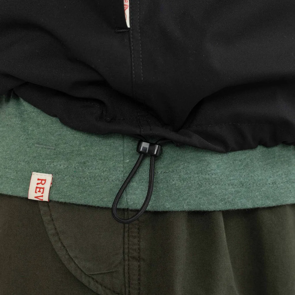 Hooded Windbreaker / 7835 - Black sold by Revolution product image thumbnail 5