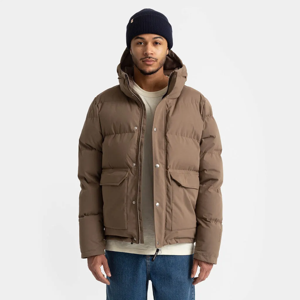 Puffer Jacket / 7784 - Darkbrown sold by Revolution product image thumbnail 4