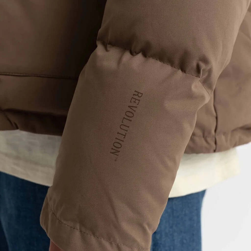 Puffer Jacket / 7784 - Darkbrown sold by Revolution product image thumbnail 3