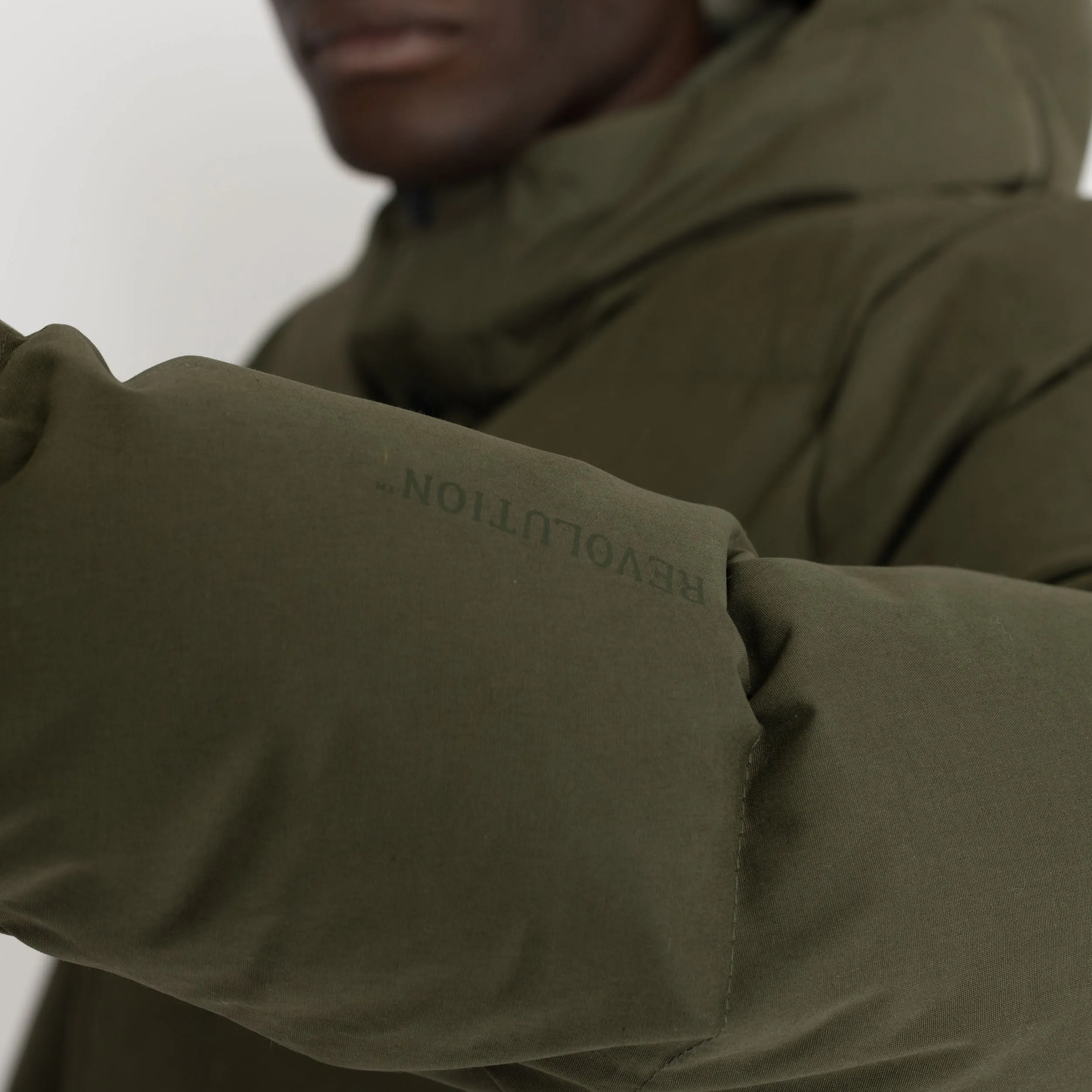 Puffer Jacket / 7784 - Army sold by Revolution product image thumbnail 4