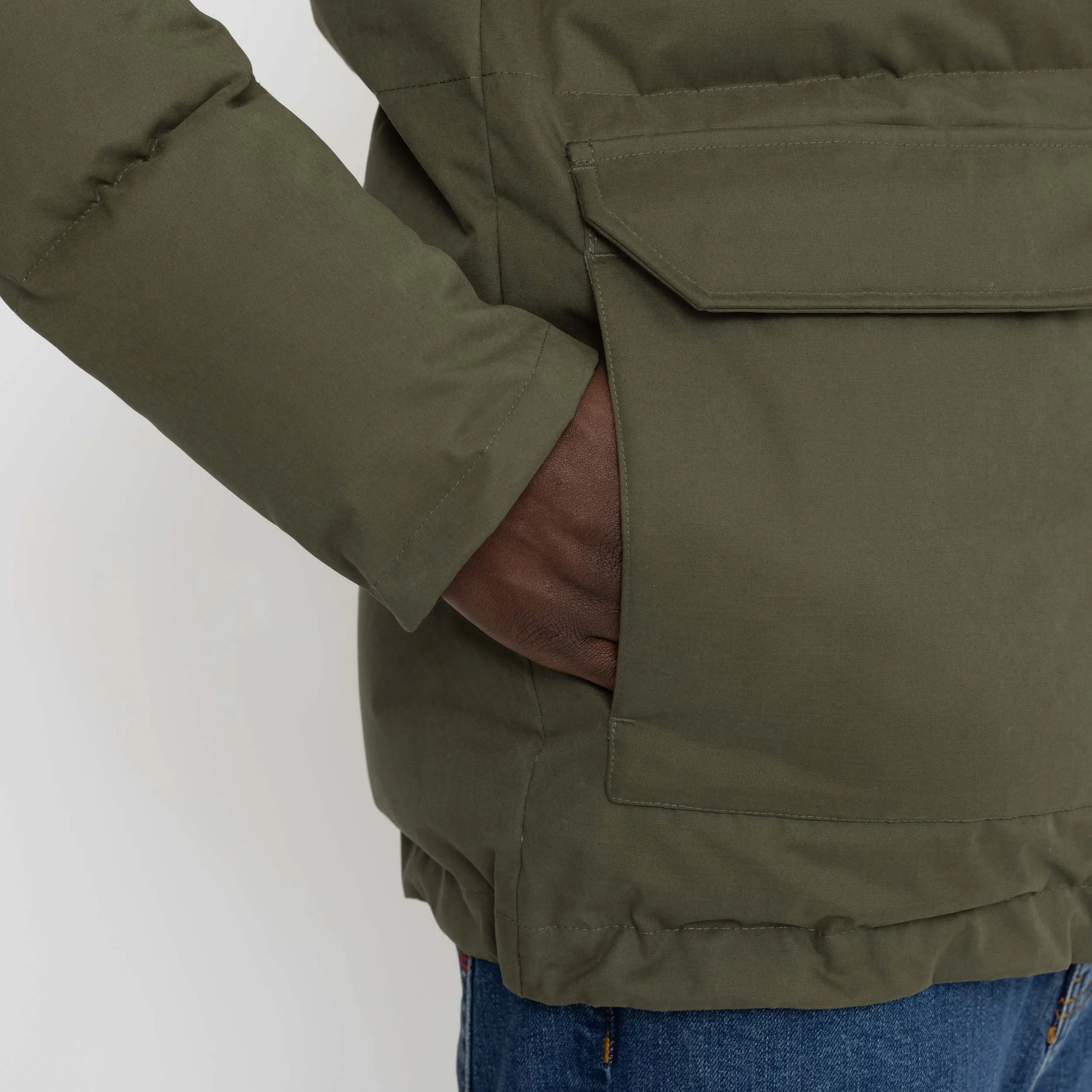 Puffer Jacket / 7784 - Army sold by Revolution product image thumbnail 5