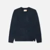 Knit Sweater / 6538 - Navy sold by Revolution