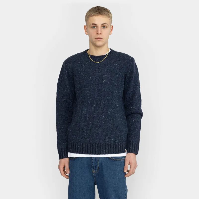 Knit Sweater / 6538 - Navy sold by Revolution