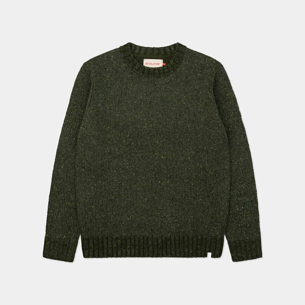 Knit Sweater / 6538 - Green sold by Revolution product image thumbnail 5