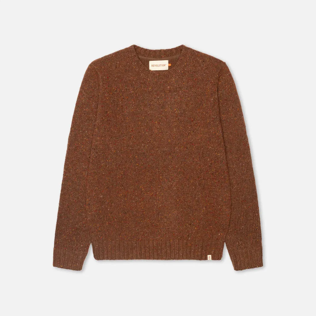 Knit Sweater / 6538 - Darkred sold by Revolution product image thumbnail 5