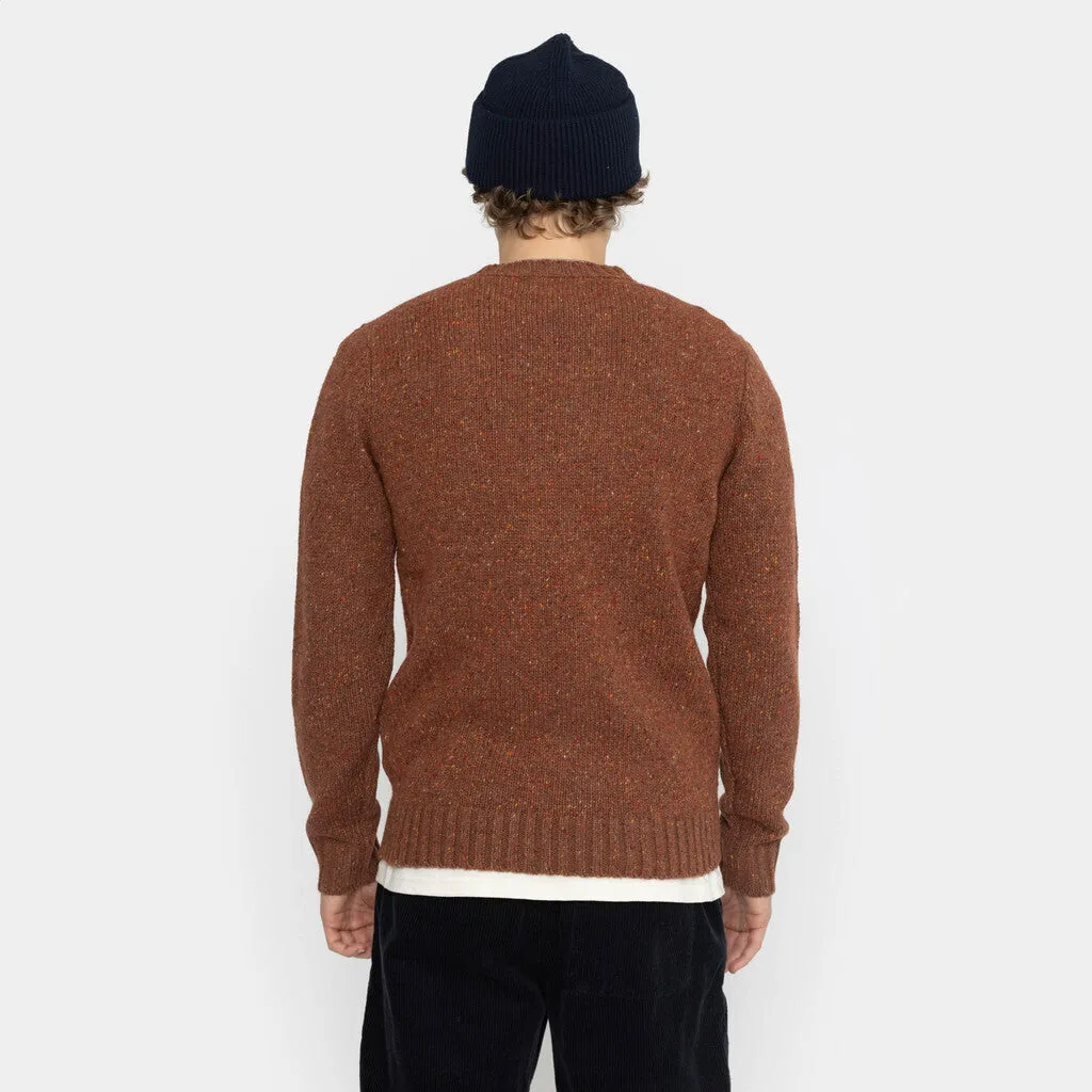 Knit Sweater / 6538 - Darkred sold by Revolution product image thumbnail 3