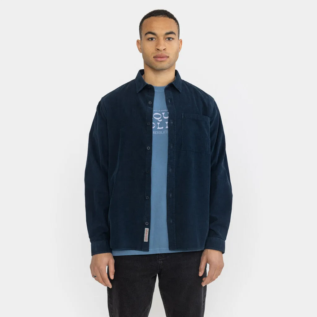 Loose Shirt / 3991 - Navy sold by Revolution