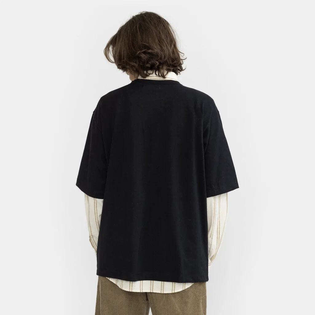 Oversize T-shirt / 1360 - Black sold by Revolution product image thumbnail 4