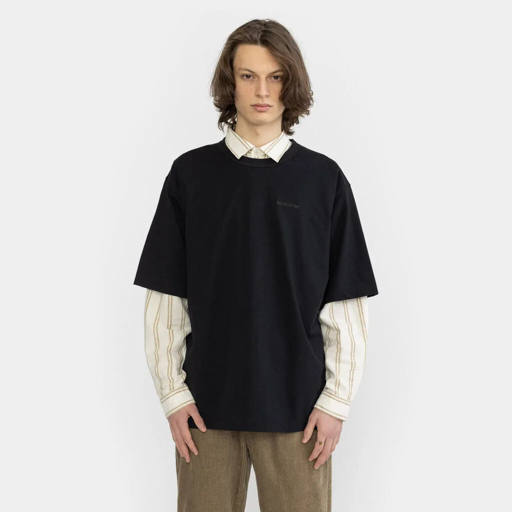 Oversize T-shirt / 1360 - Black sold by Revolution product image thumbnail 2