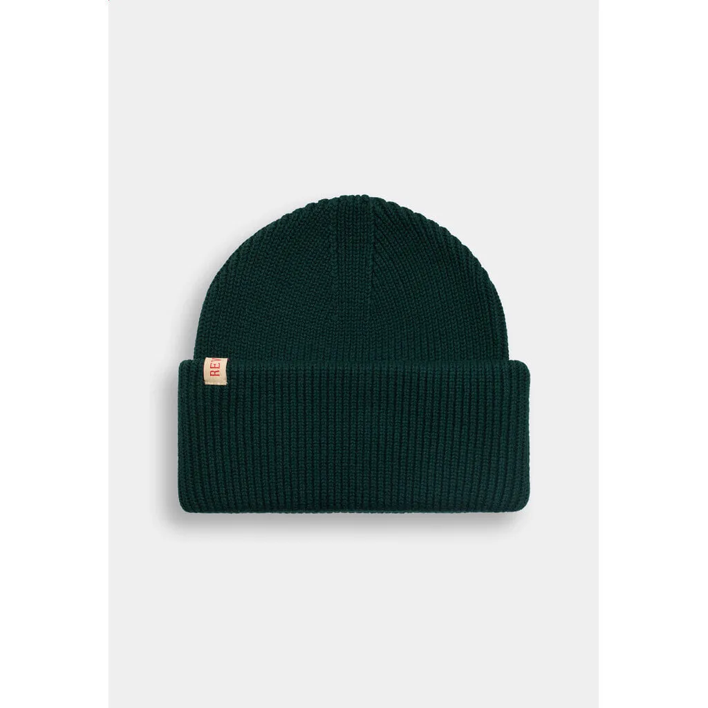 Big Fold Up Beanie / 9320 - Darkgreen sold by Revolution