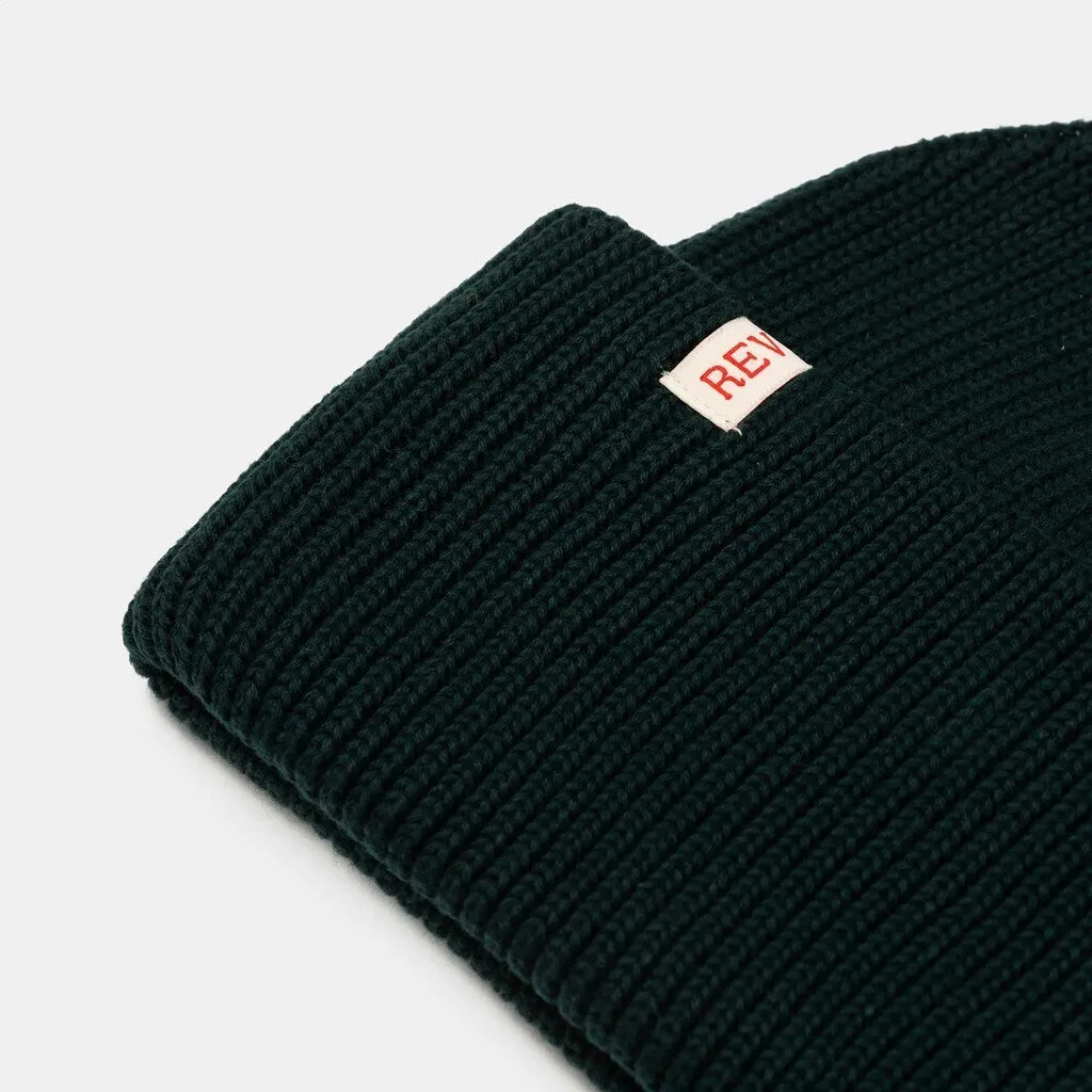 Big Fold Up Beanie / 9320 - Darkgreen sold by Revolution product image thumbnail 3