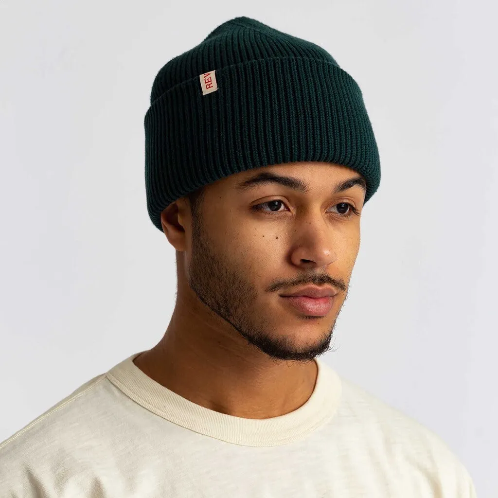 Big Fold Up Beanie / 9320 - Darkgreen sold by Revolution product image thumbnail 4