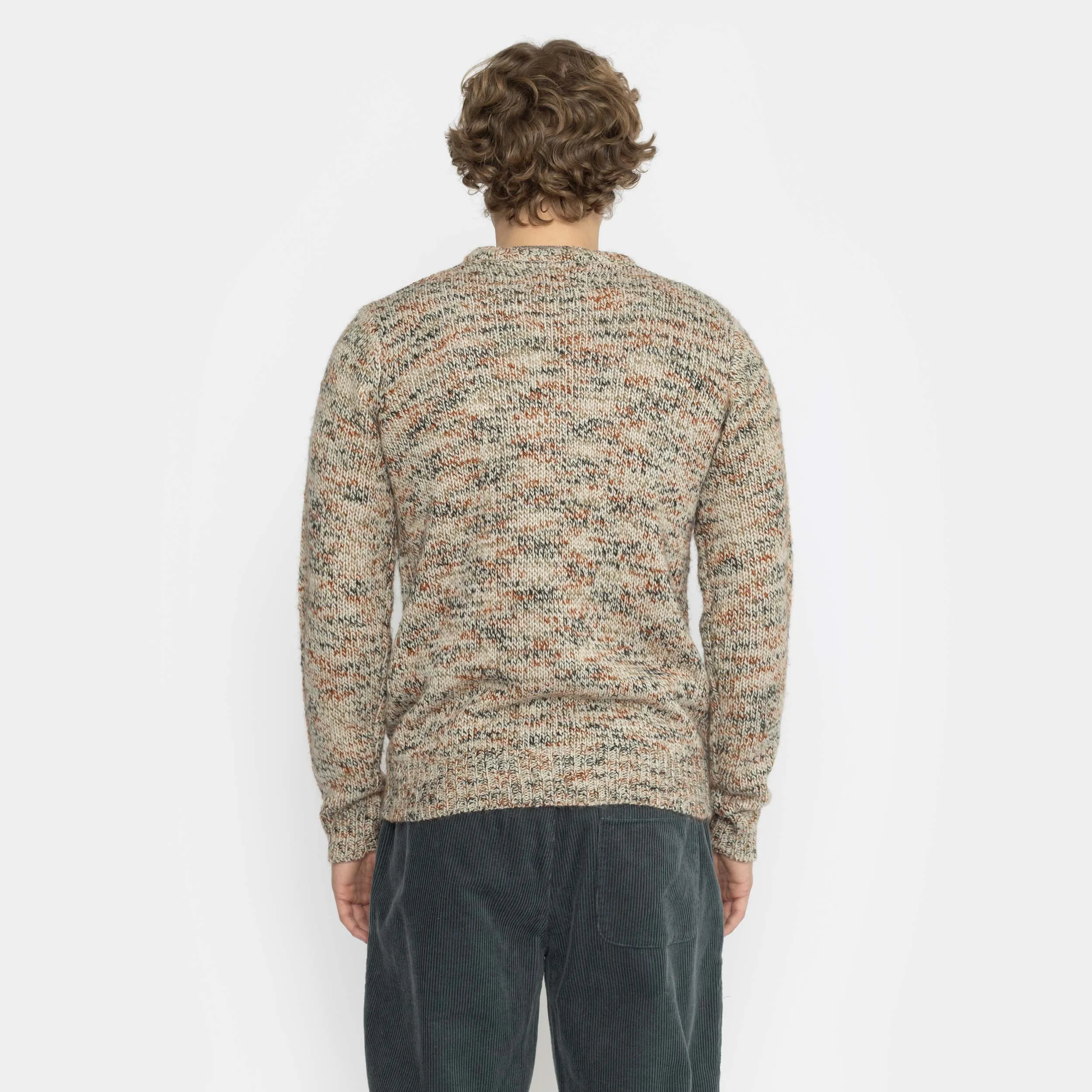 Knit Sweater / 6528 - Lightkhaki sold by Revolution product image thumbnail 5