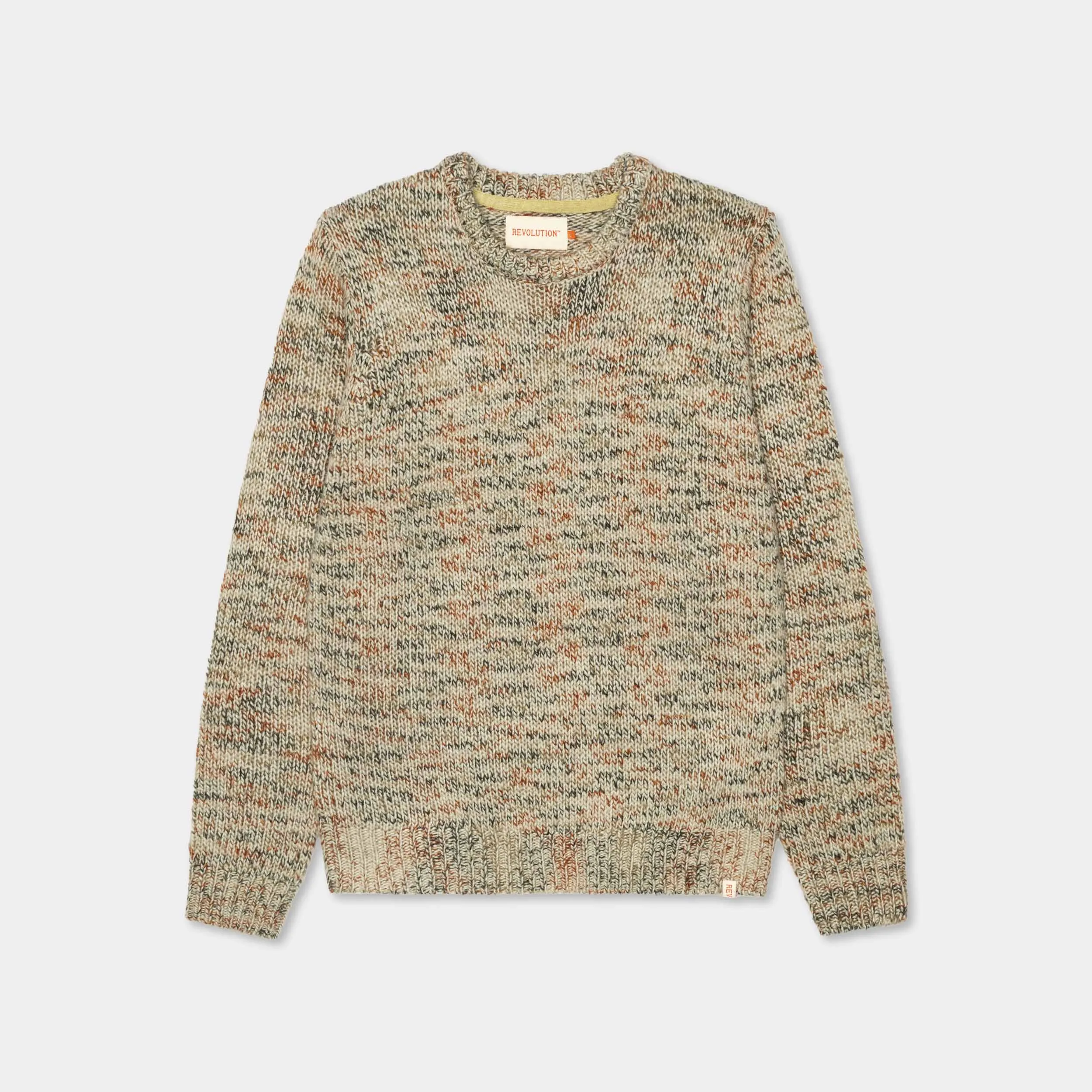 Knit Sweater / 6528 - Lightkhaki sold by Revolution product image thumbnail 3