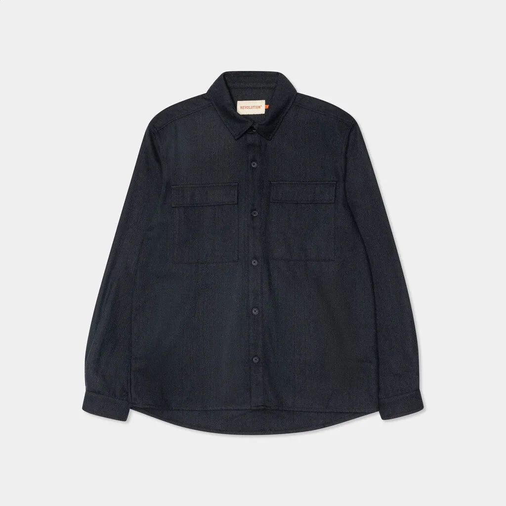 Utility Overshirt / 3953 - Navy sold by Revolution product image thumbnail 5