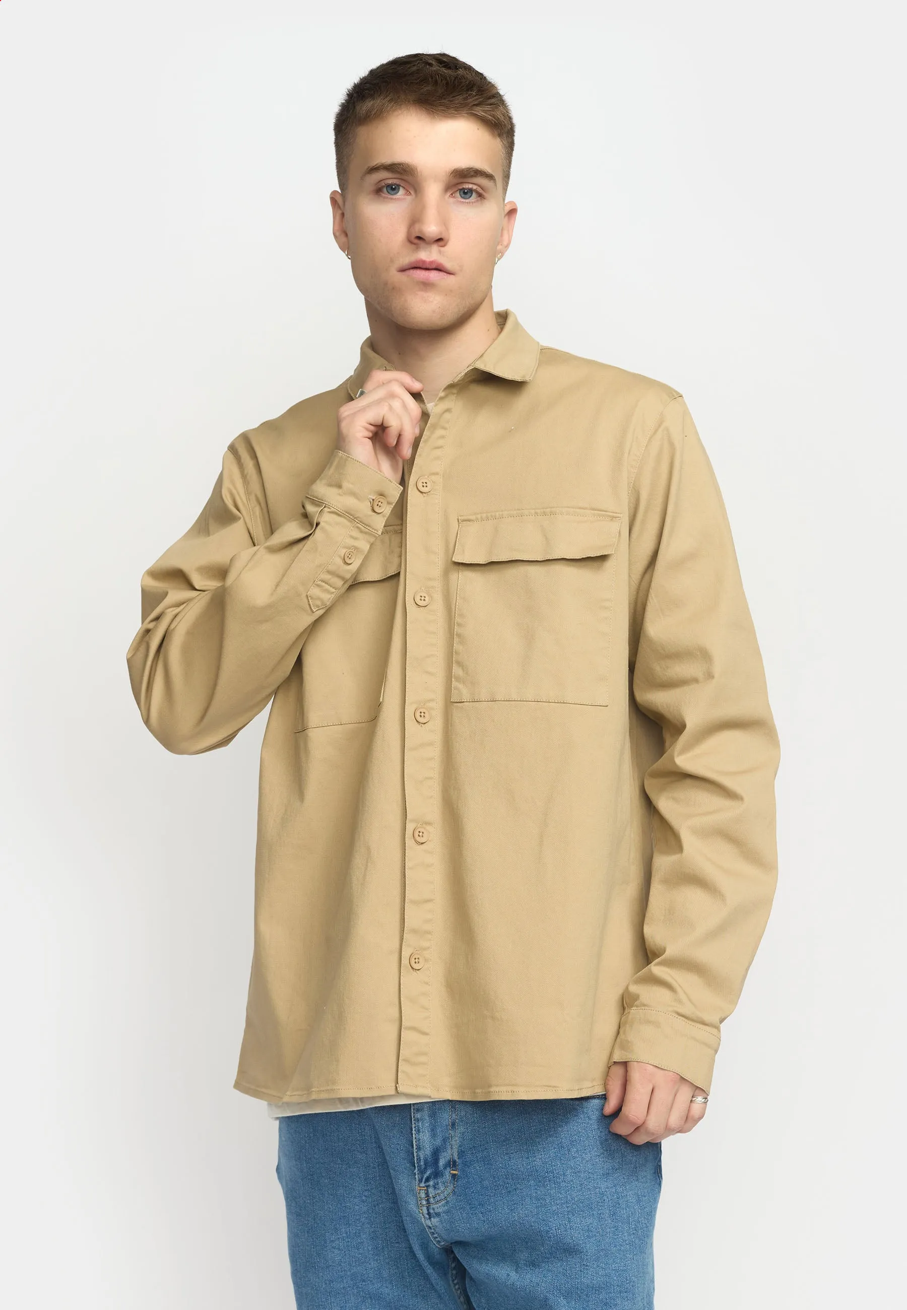 Utility Shirt / 3831 - Khaki sold by Revolution
