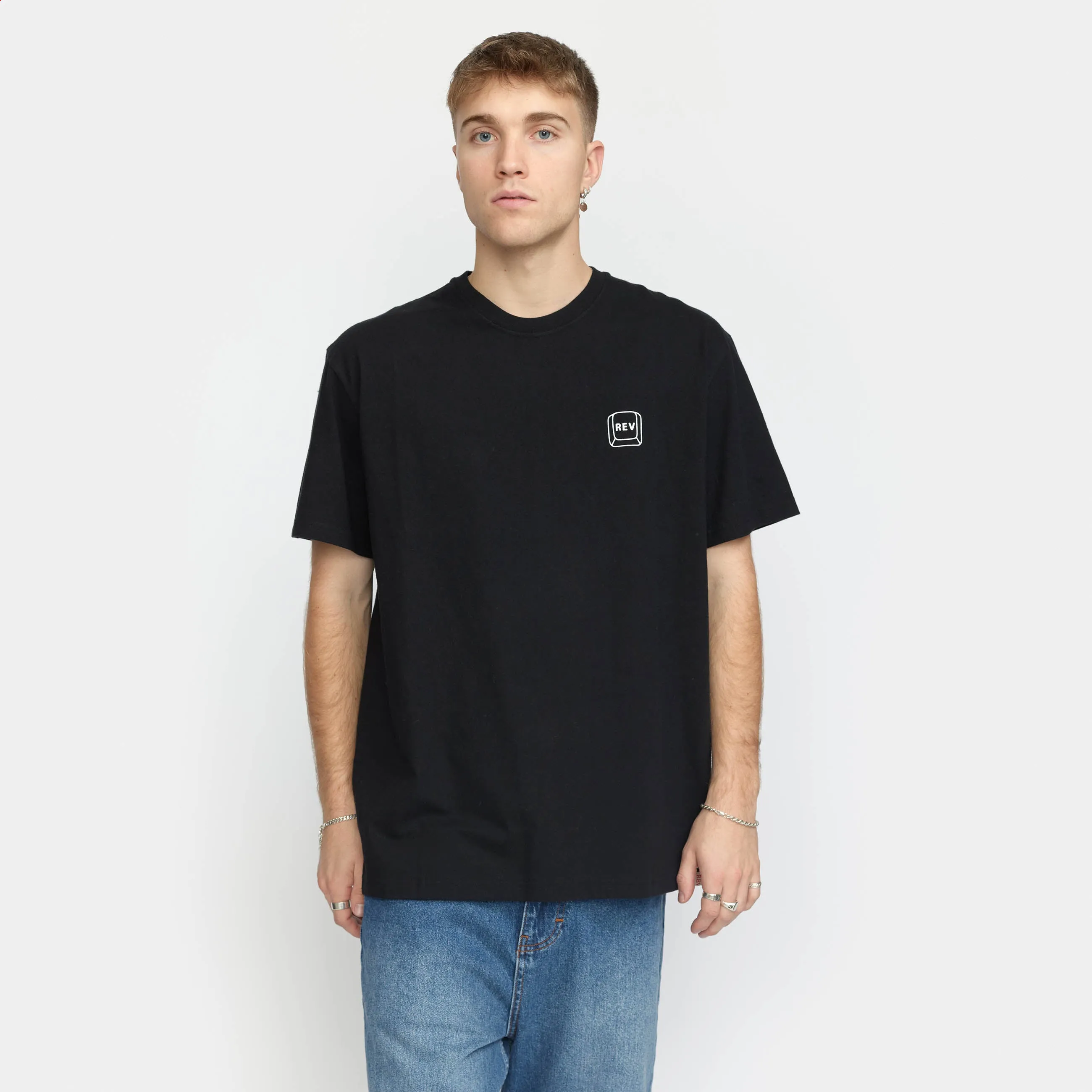 Printed T-shirt / 1375 ESC - Black sold by Revolution product image thumbnail 5