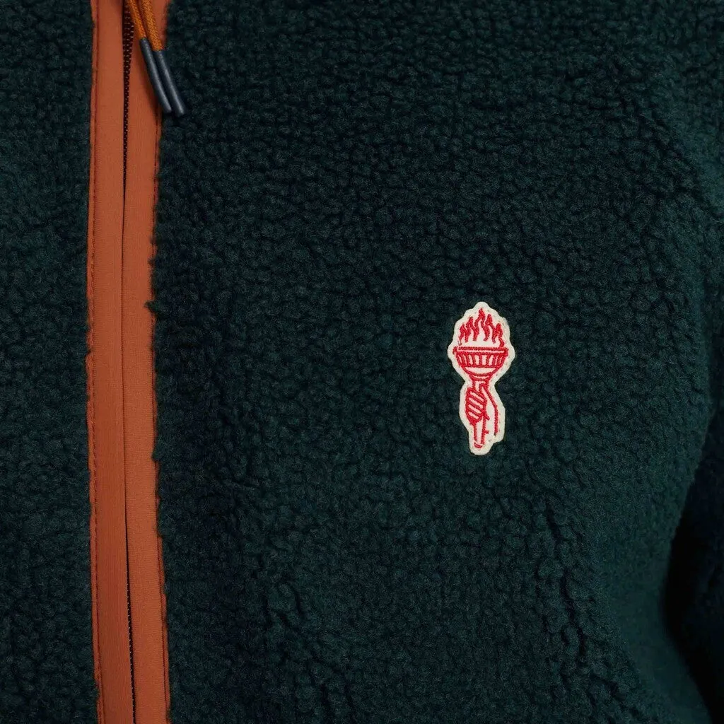 Blocked Teddy Jacket / 7715 - Darkgreen sold by Revolution product image thumbnail 5