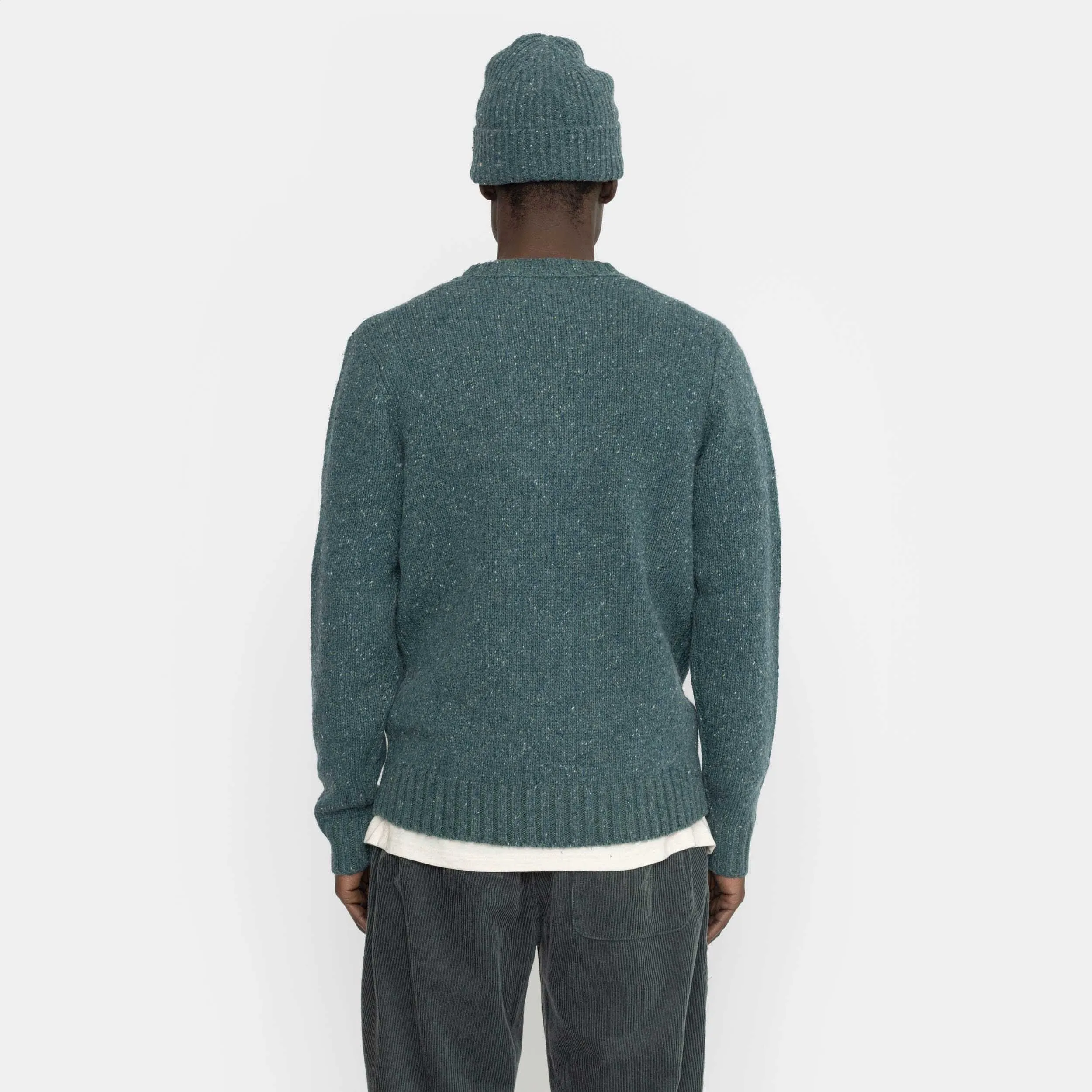 Knit Cardigan / 6543 - Darkpetrol sold by Revolution product image thumbnail 4