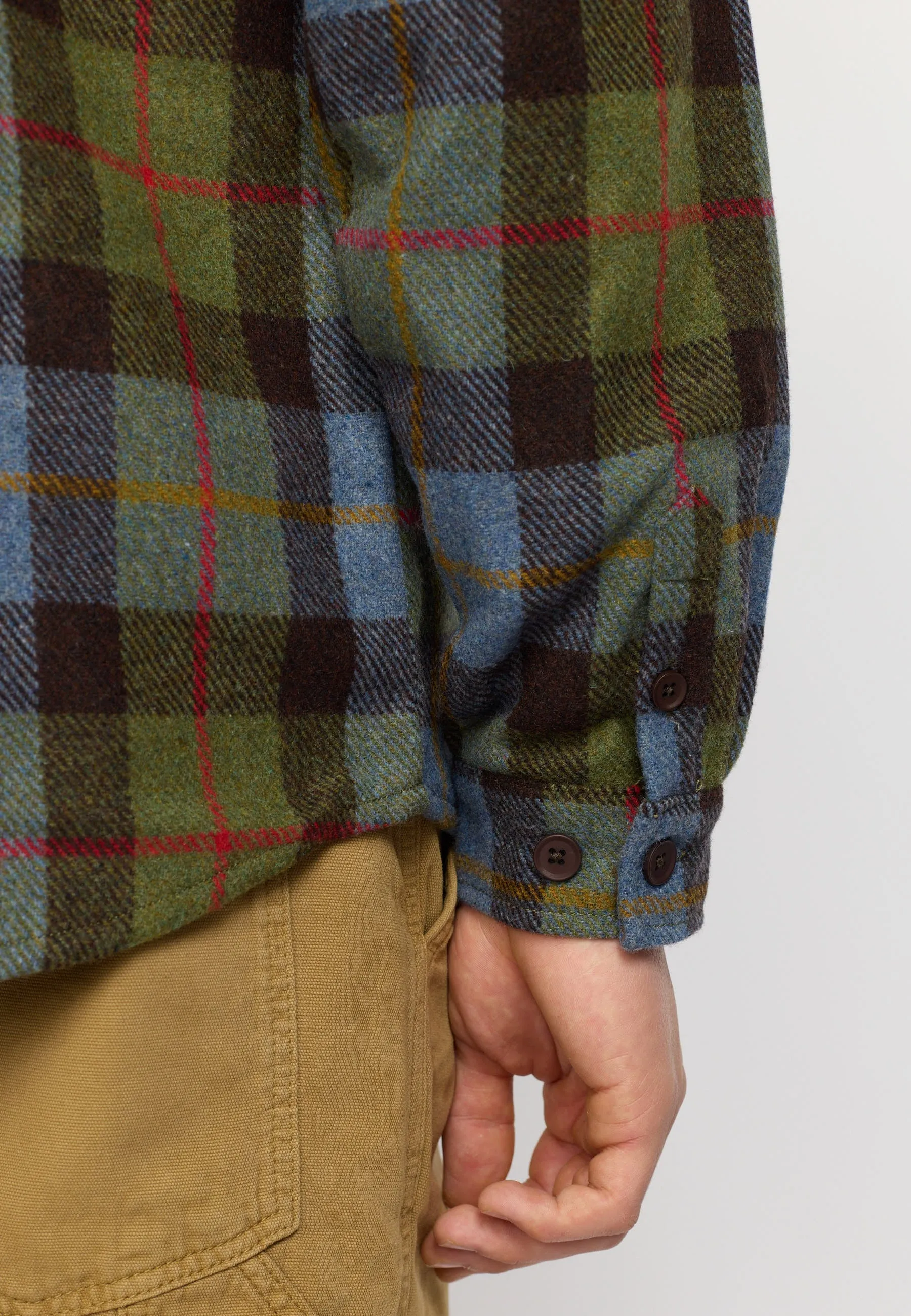 Casual Overshirt / 3137 - Green sold by Revolution product image thumbnail 4