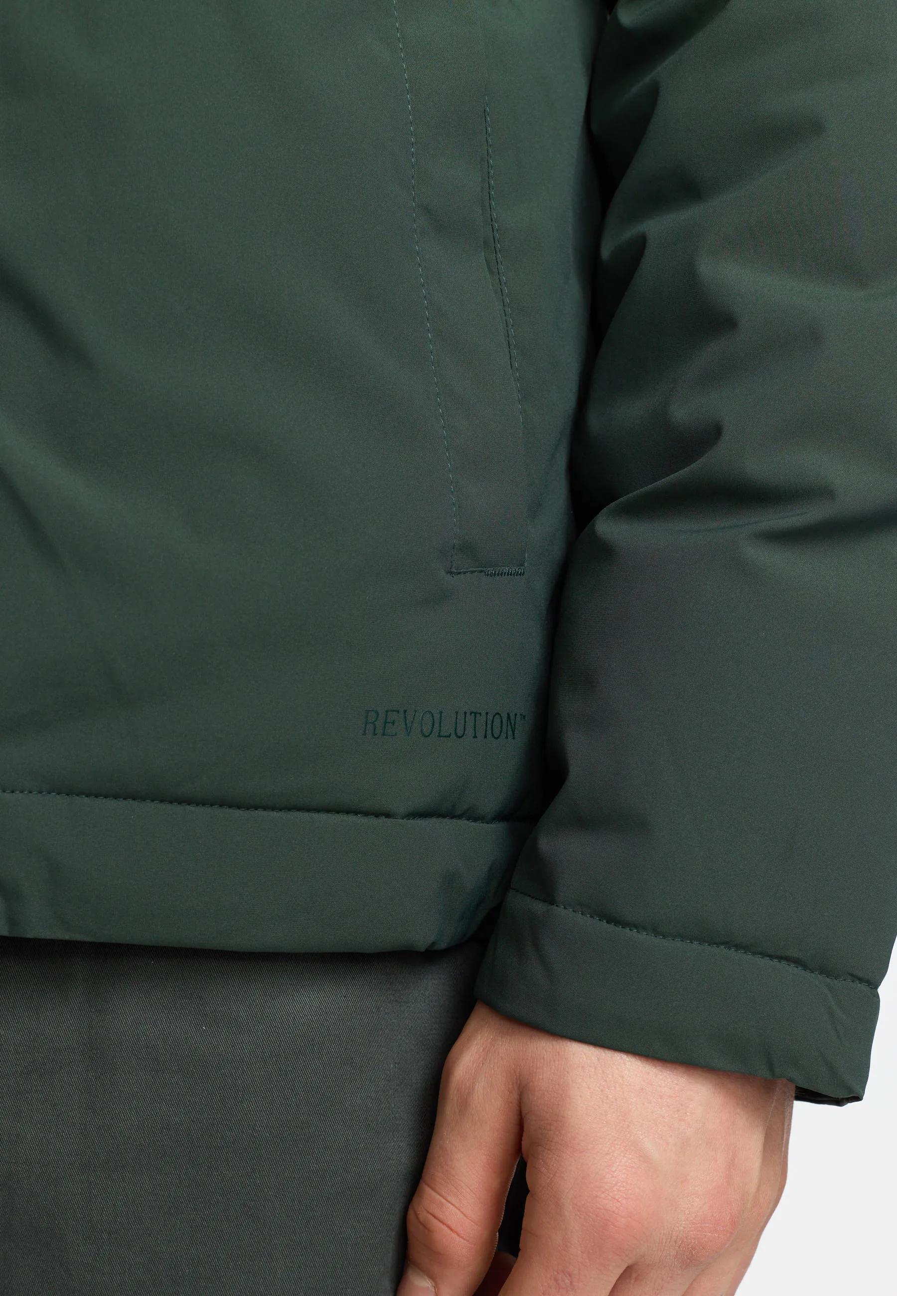 Padded City Jacket / 7850 - Darkgreen sold by Revolution product image thumbnail 4