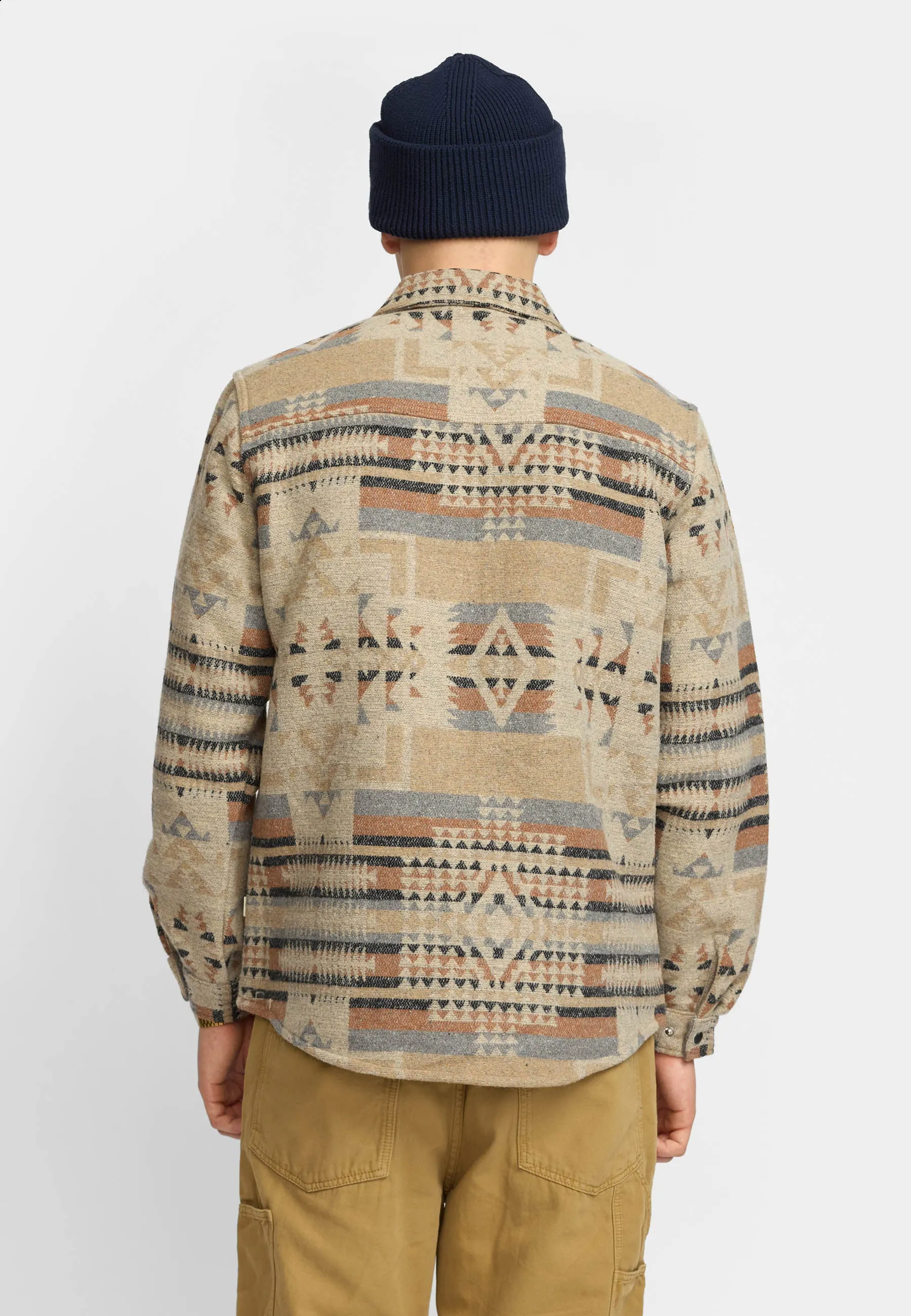 Zipped Overshirt / 3149 - Khaki sold by Revolution product image thumbnail 2