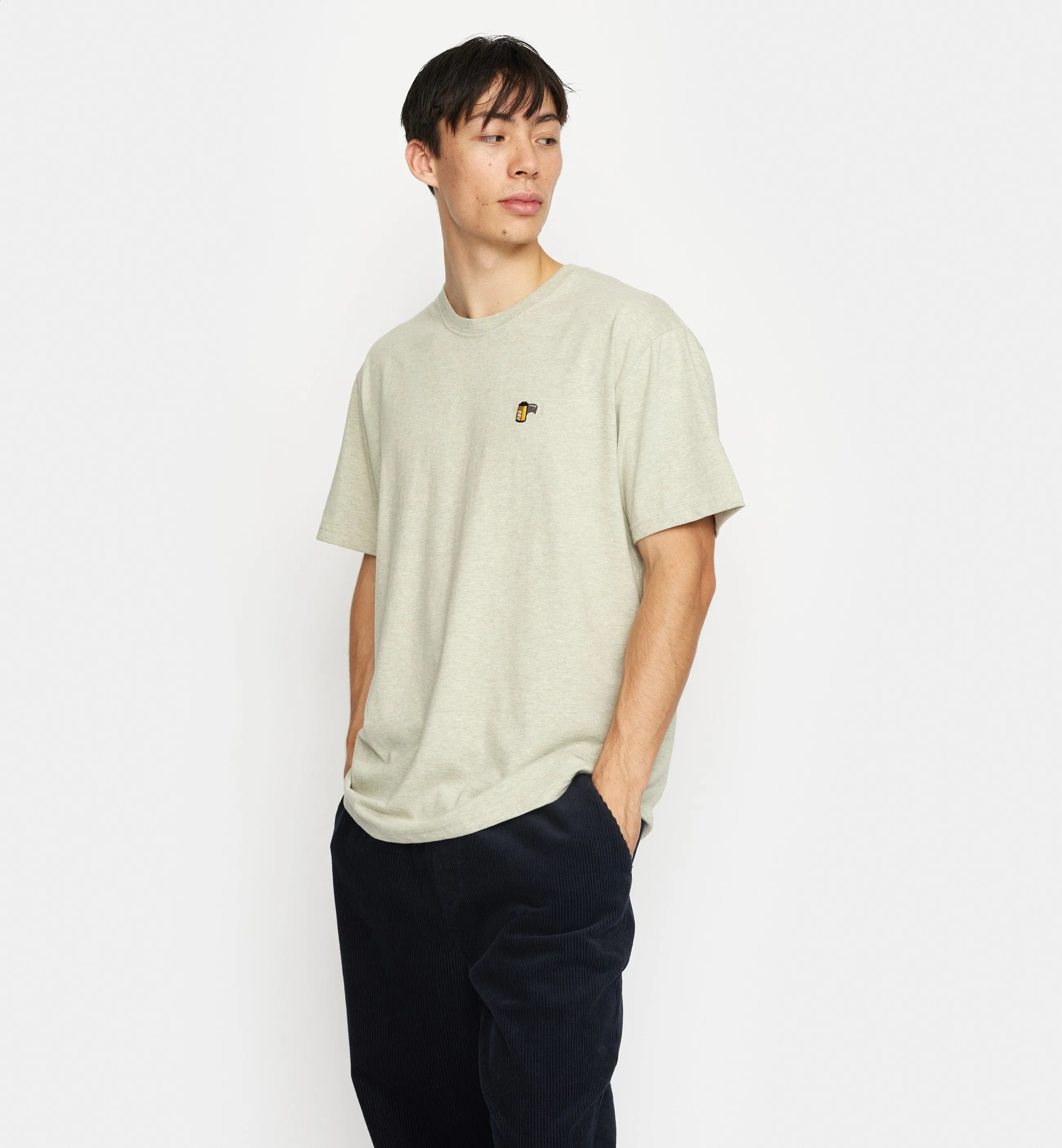 Application T-Shirt / 1378 FIL - Lightgreen-melange sold by Revolution product image thumbnail 3