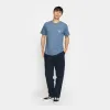 Application T-Shirt / 1377 JAV - Blue-melange sold by Revolution