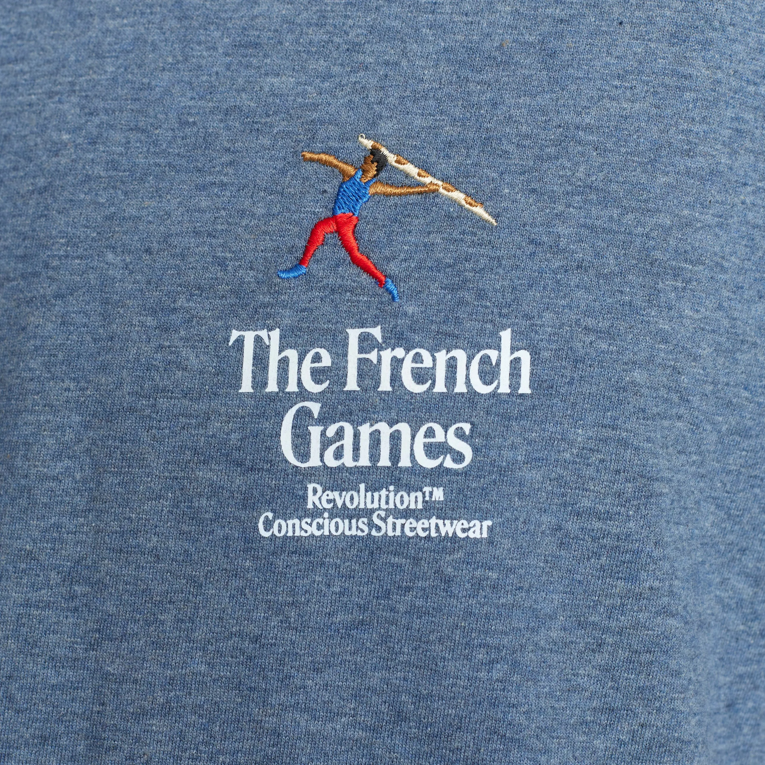 Application T-Shirt / 1377 JAV - Blue-melange sold by Revolution product image thumbnail 2